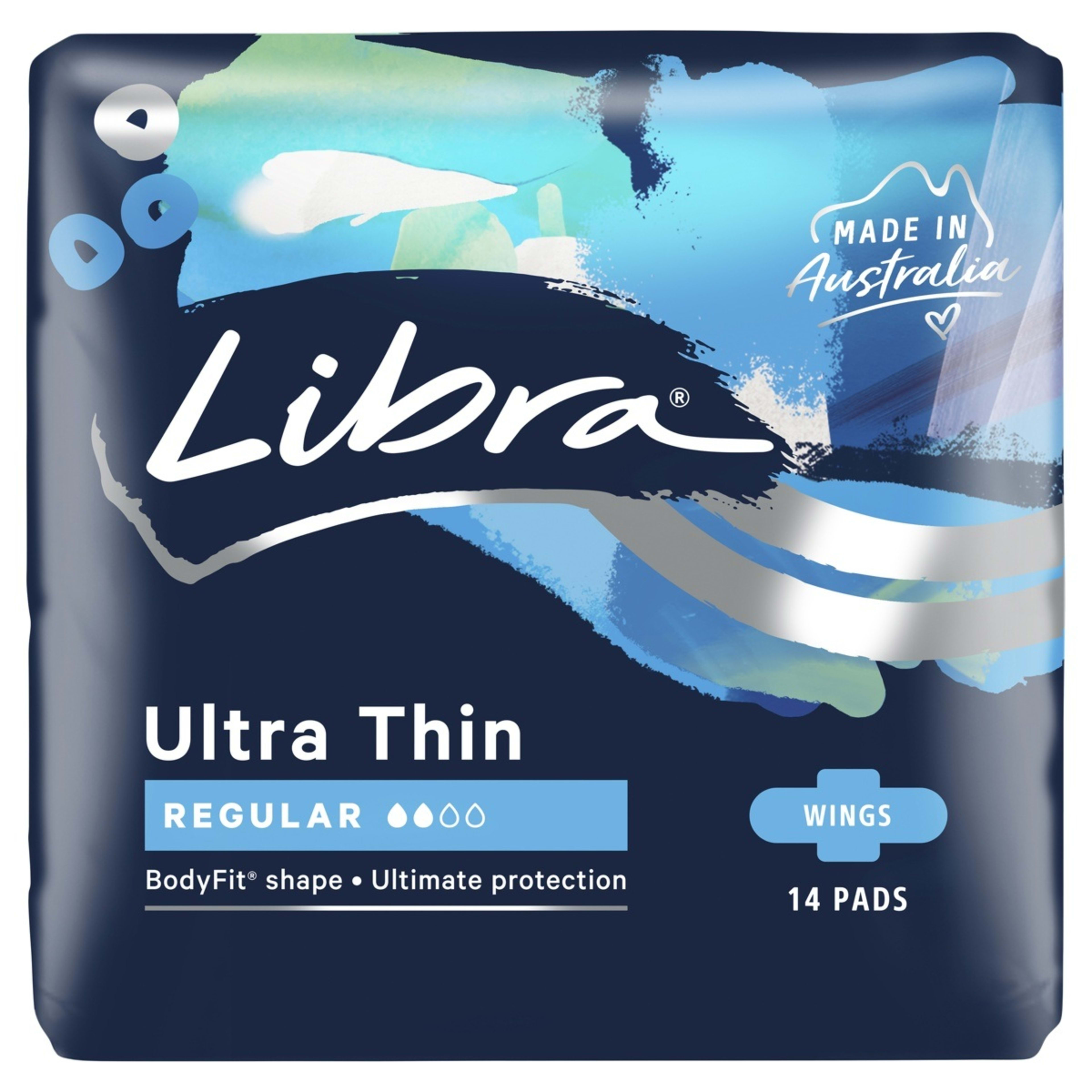 1 Libra 14 Pack Ultra Thin Regular Pads