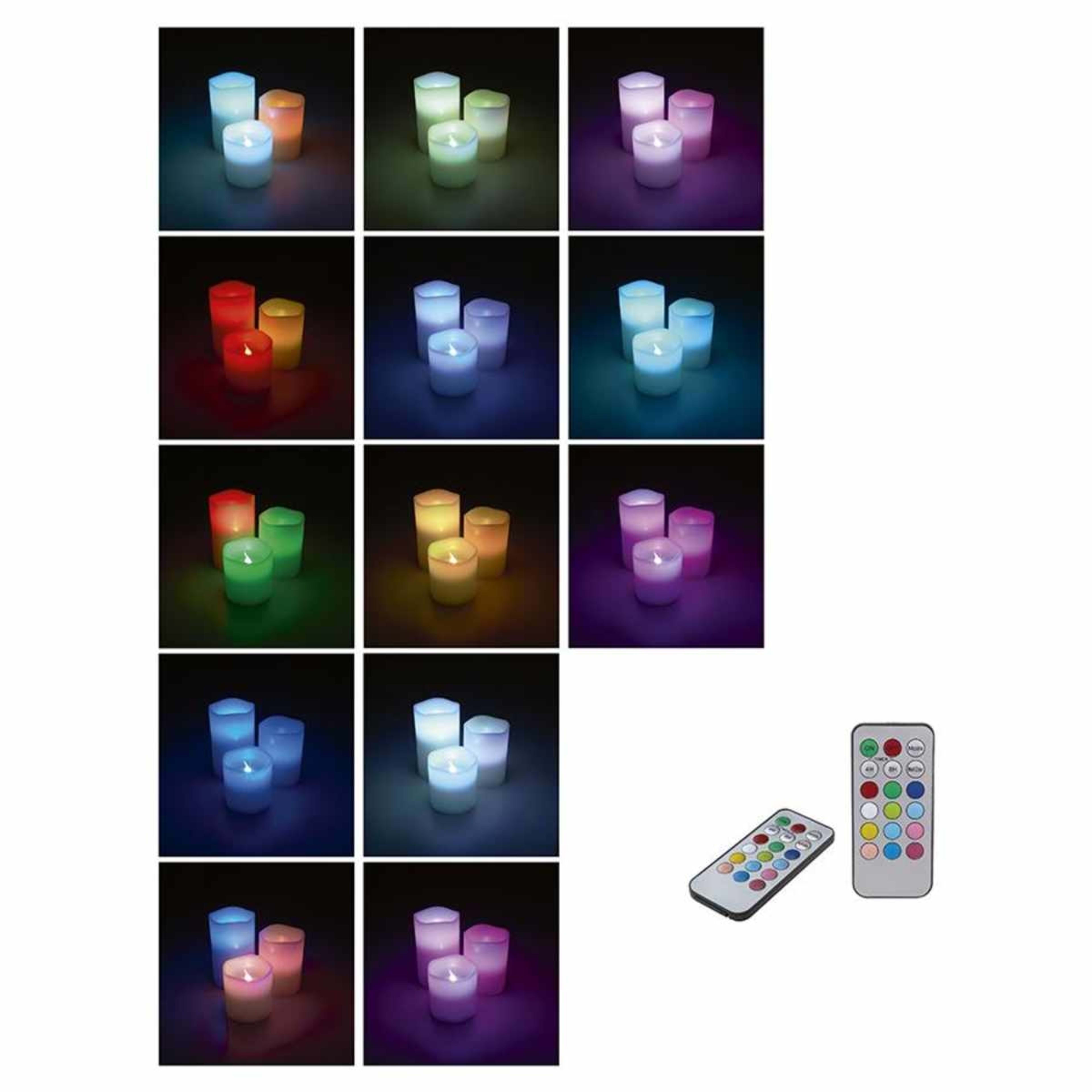 2 3 Pack LED Candles, 2 of 2