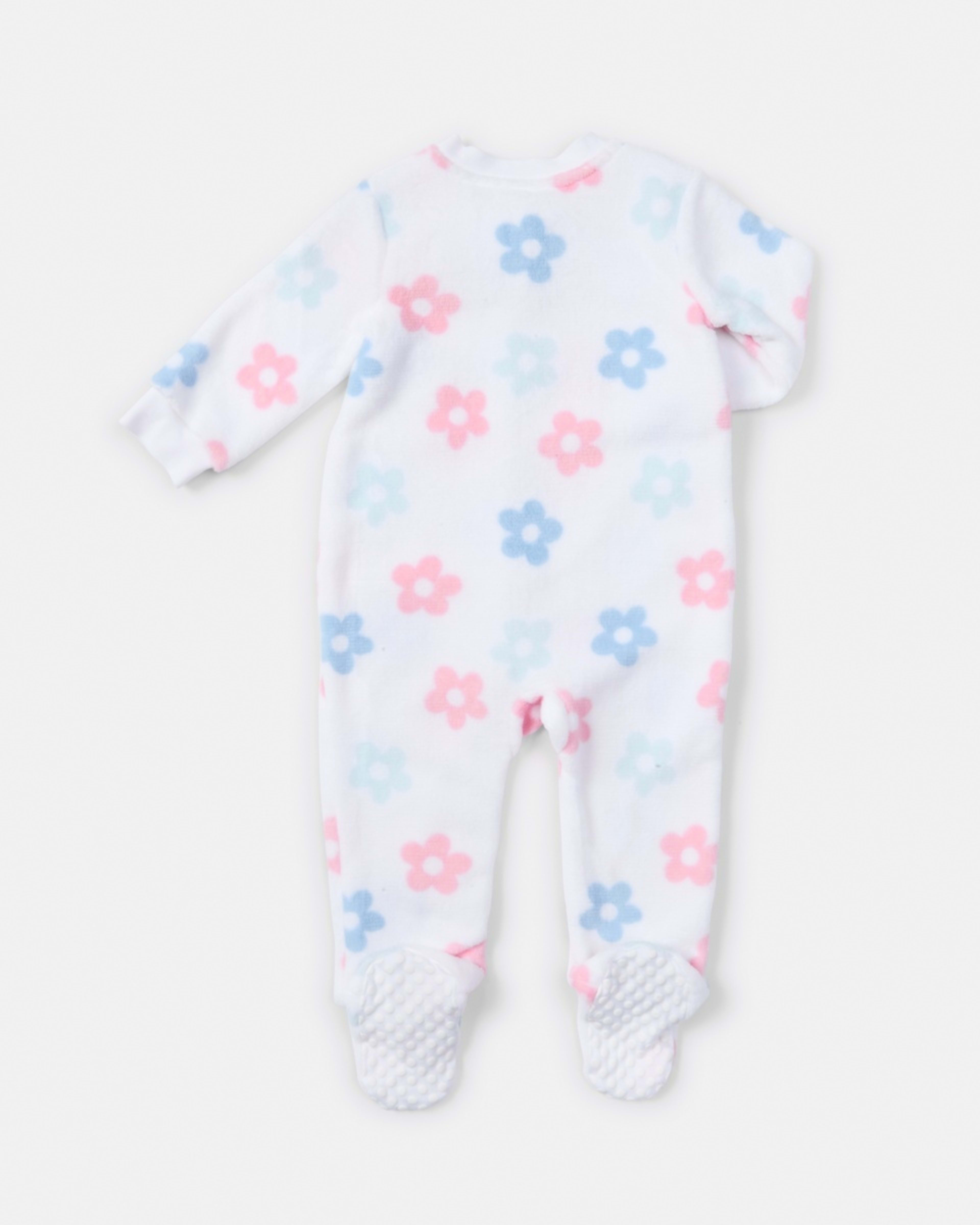 2 Fluffy Coverall Wht Floral, 2 of 4