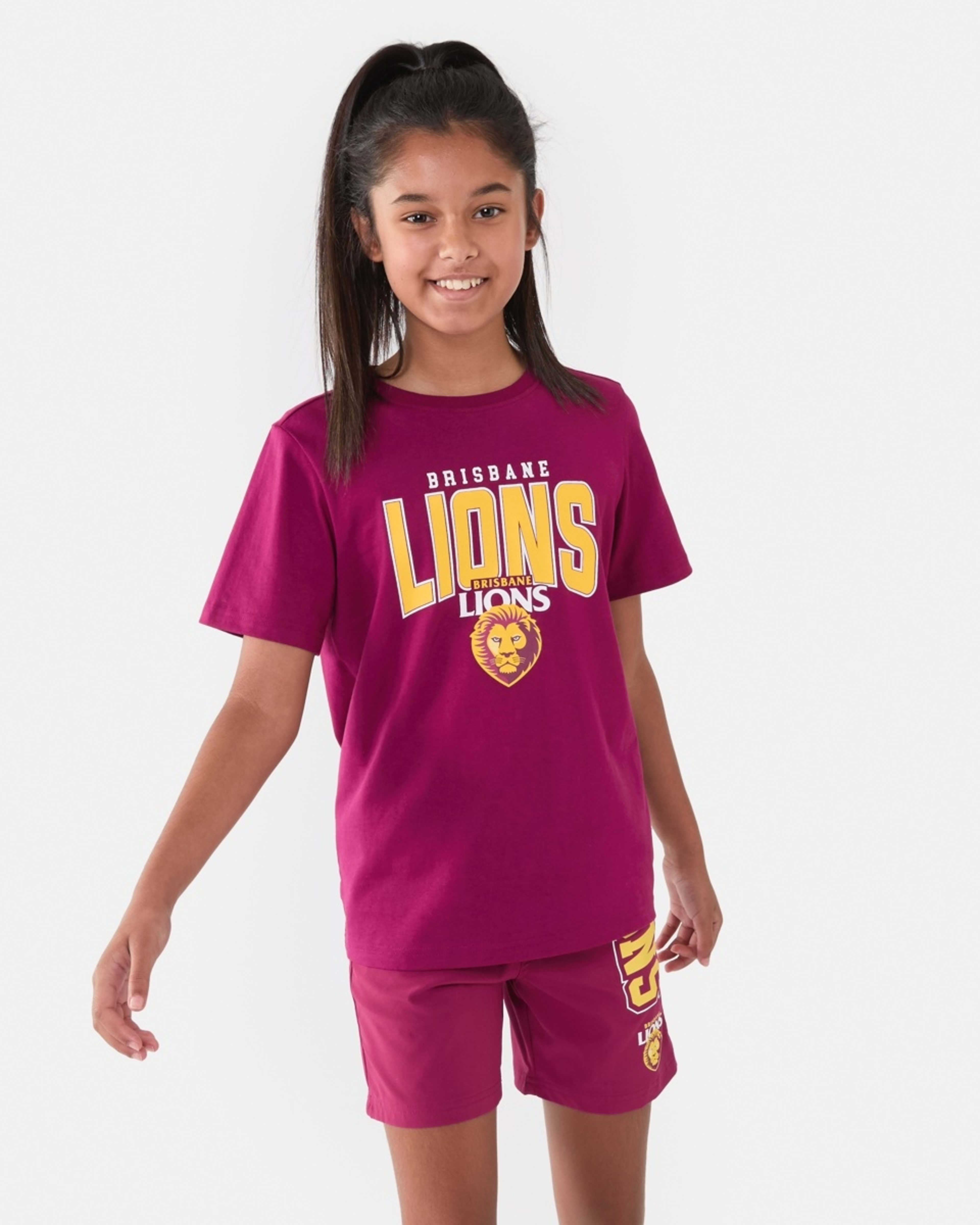 1 Official AFL Kids T-shirt Brisbane, 1 of 9
