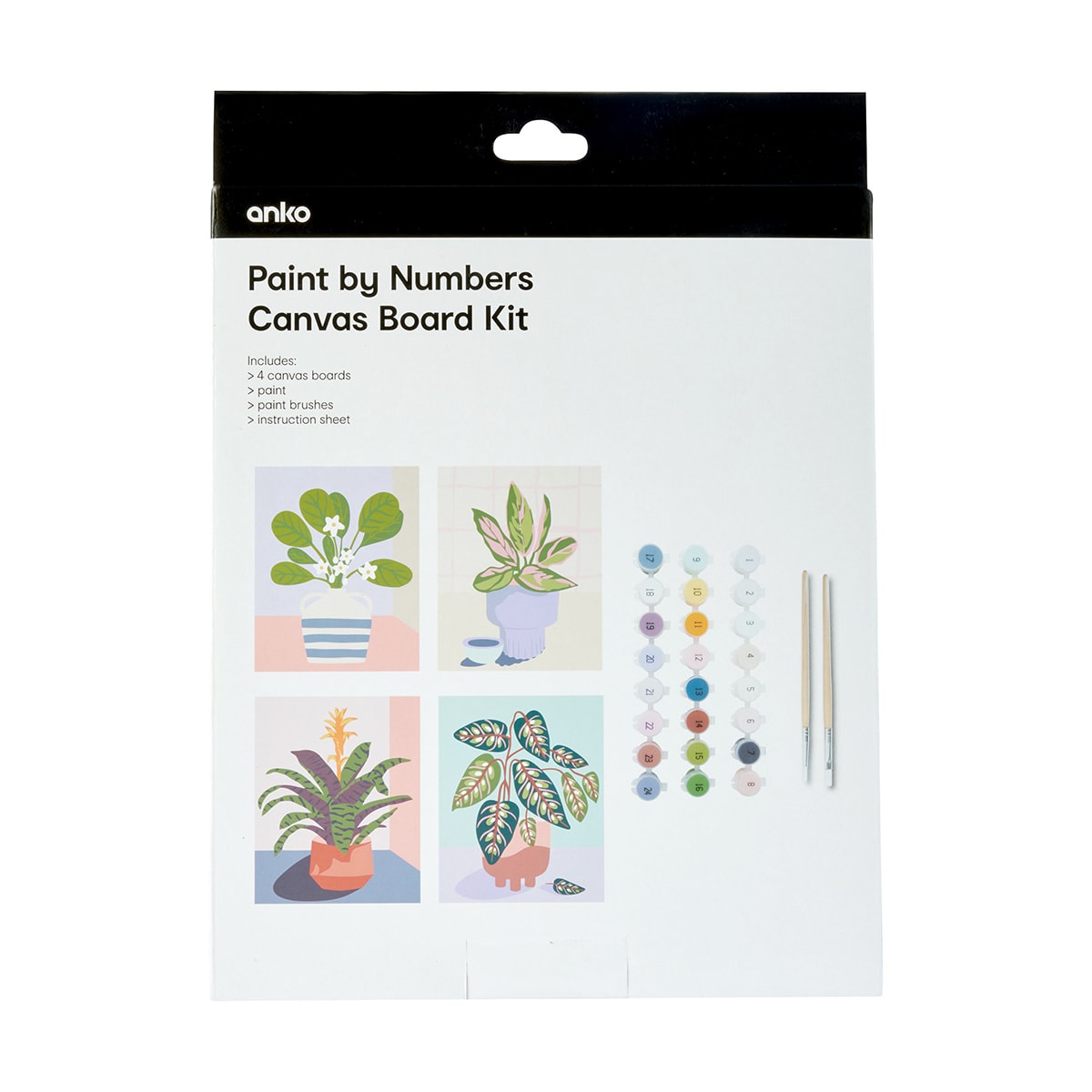 Paint By Numbers Canvas Board Kit Kmart   F2f83fe1 7c41 425e 991e C421597fdce7 