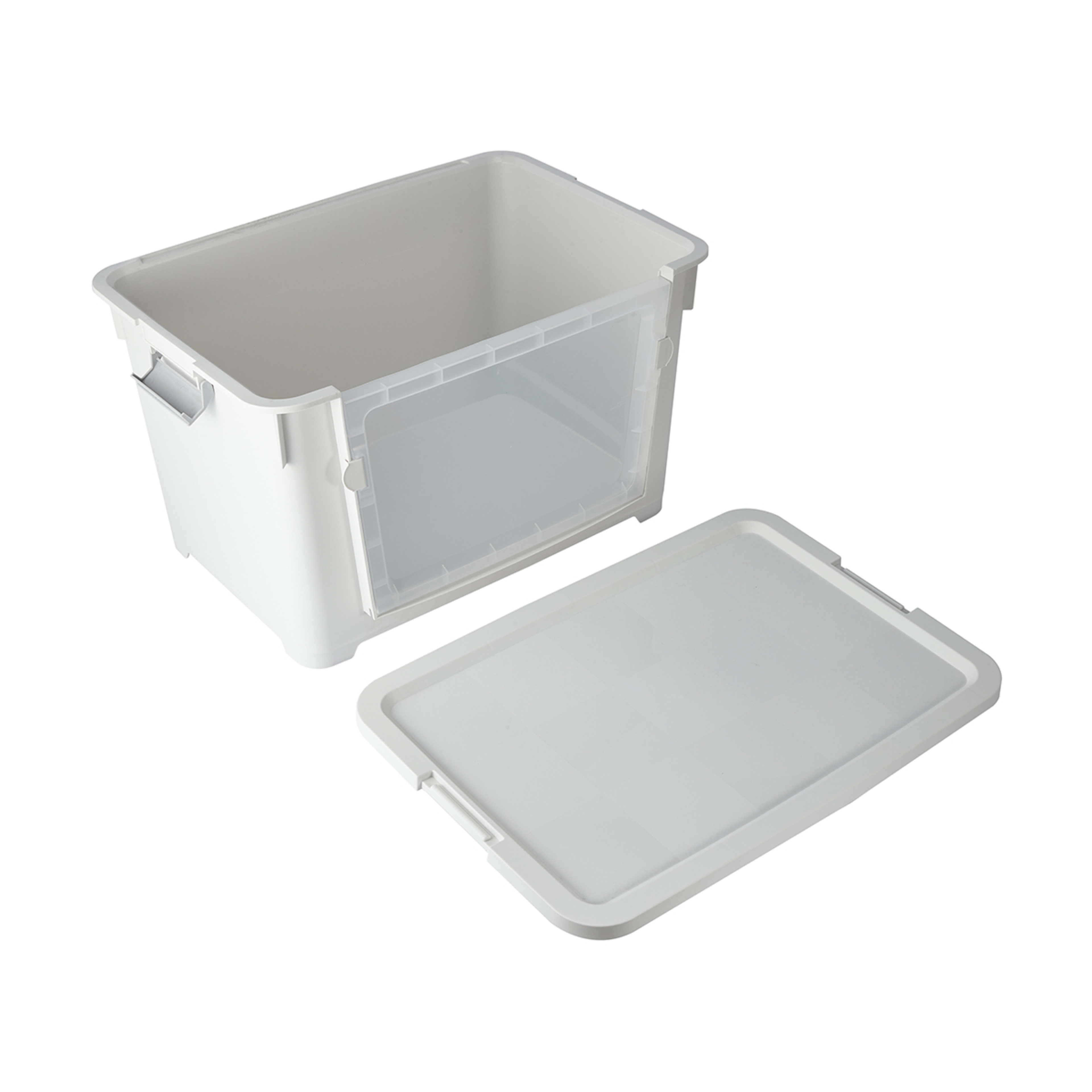55L Storage Tub with Window Kmart