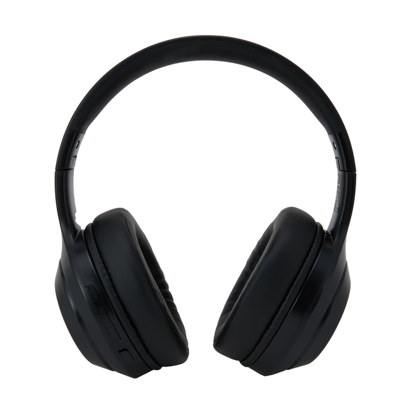 Bluetooth Oval OverEar Headphones Black Kmart