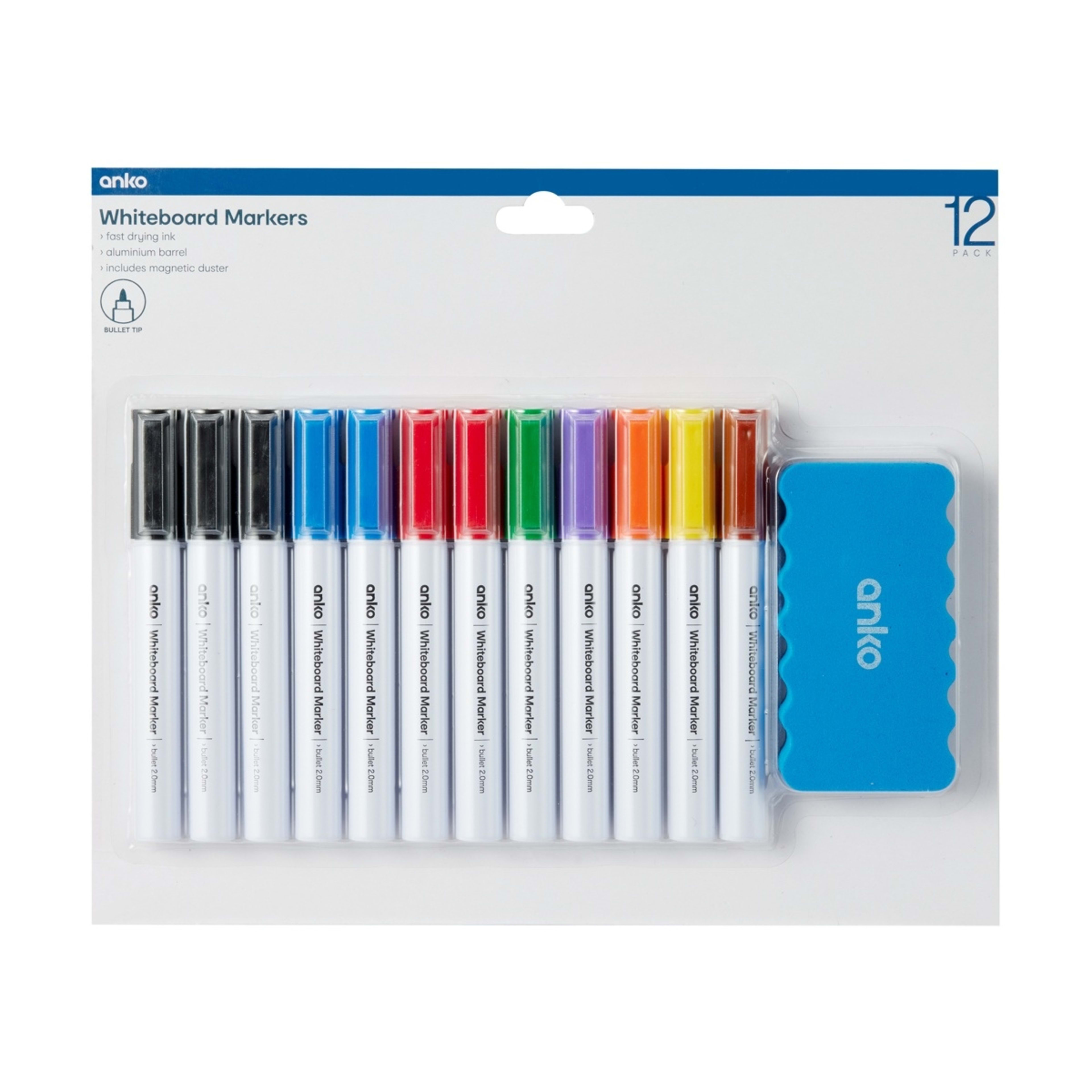 1 12 Pack Whiteboard Markers, 1 of 5