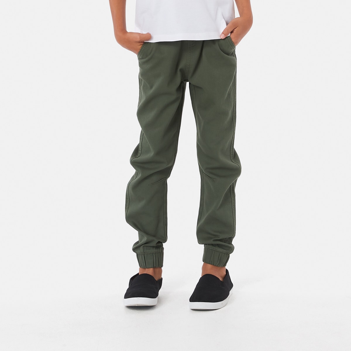 Pull On Bow Leg Cuff Pants - Kmart