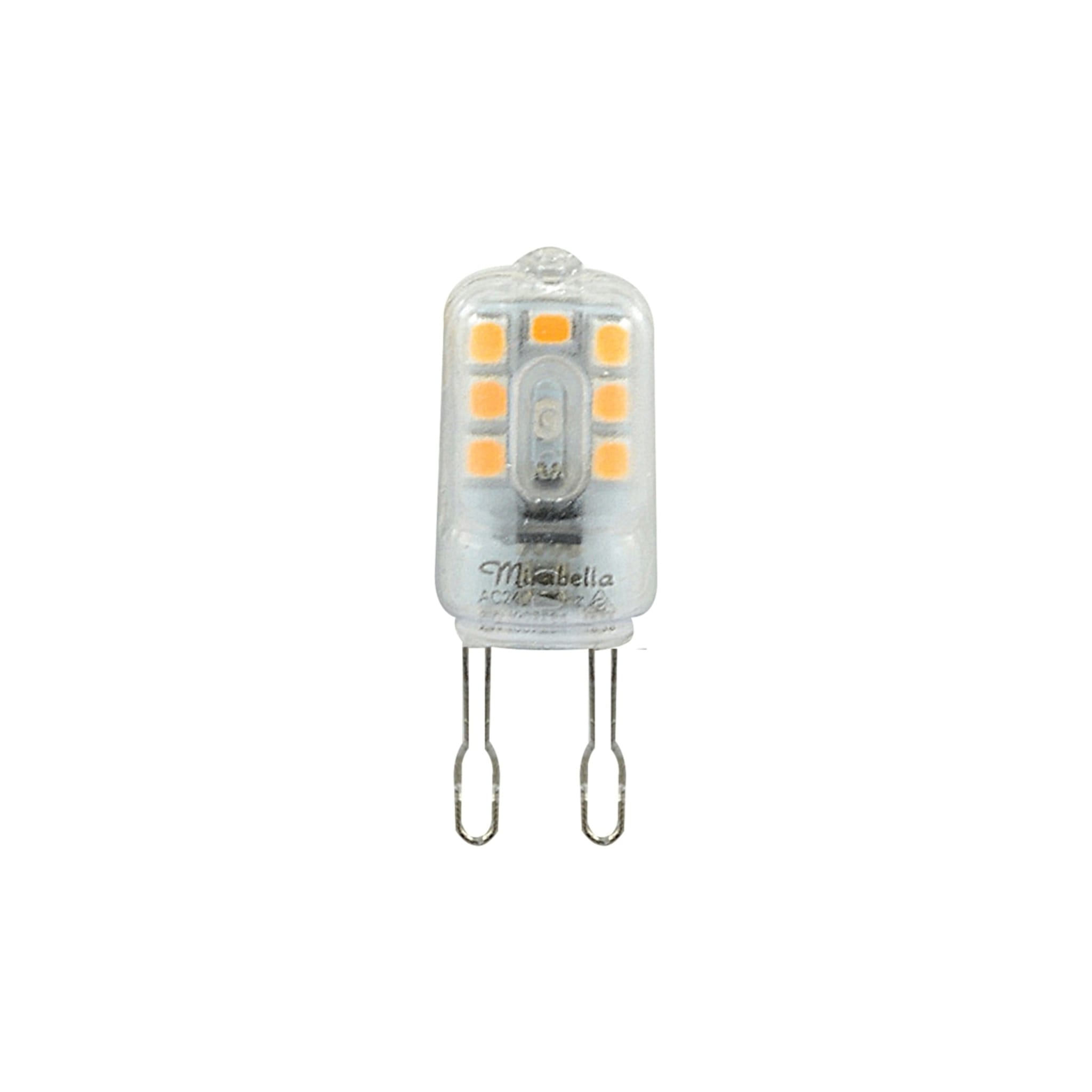 Mirabella LED Warm White G9 240V 2W Specialty Globe Kmart