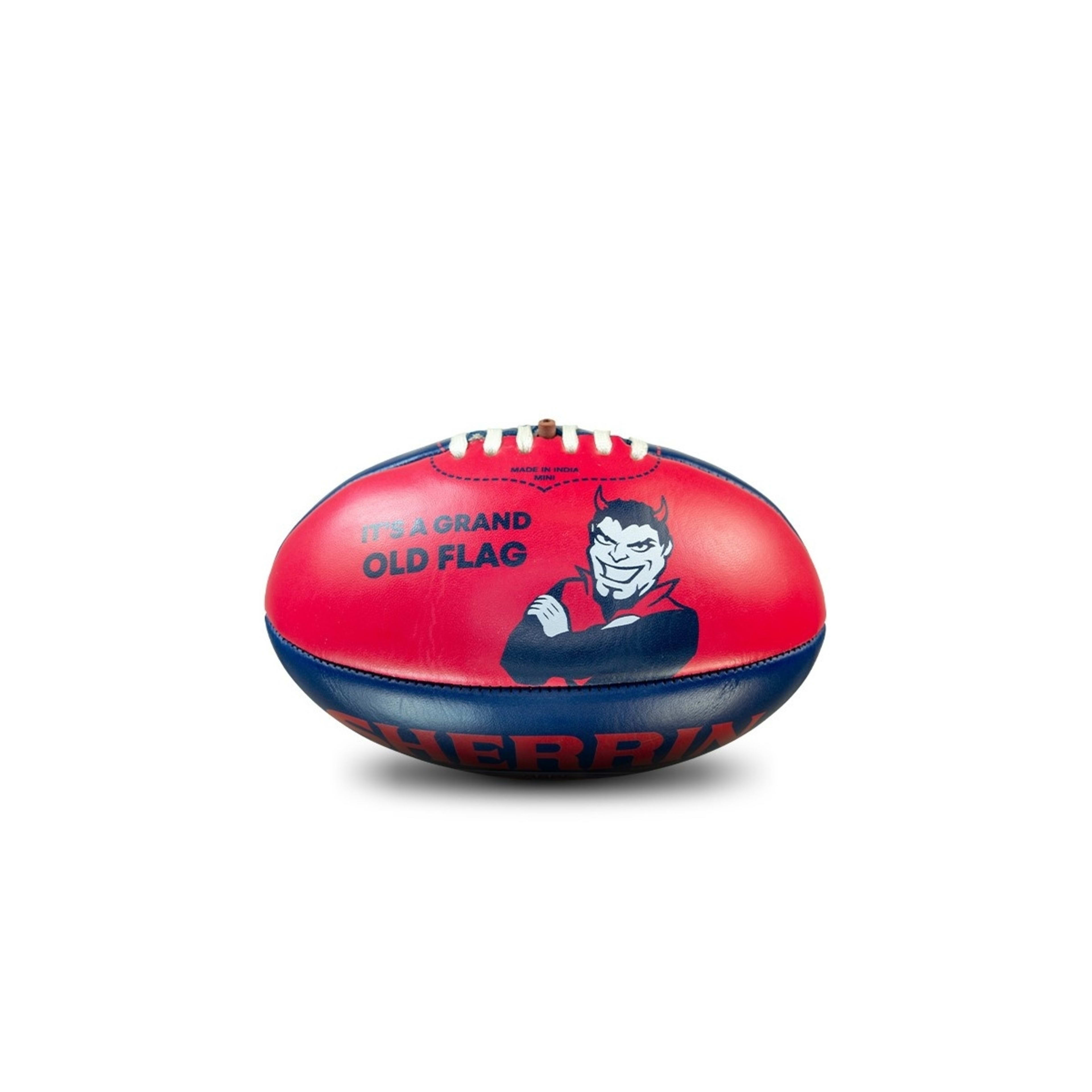 1 Sherrin Official AFL Melbourne Demons Softie Ball