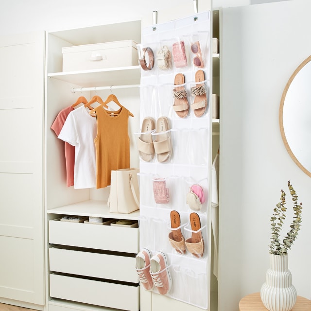 Clear Behind the Door Shoe Storage Kmart