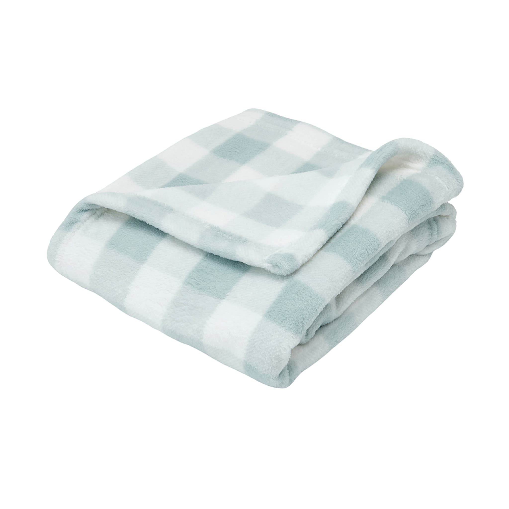Coral Fleece Blanket Green Kmart