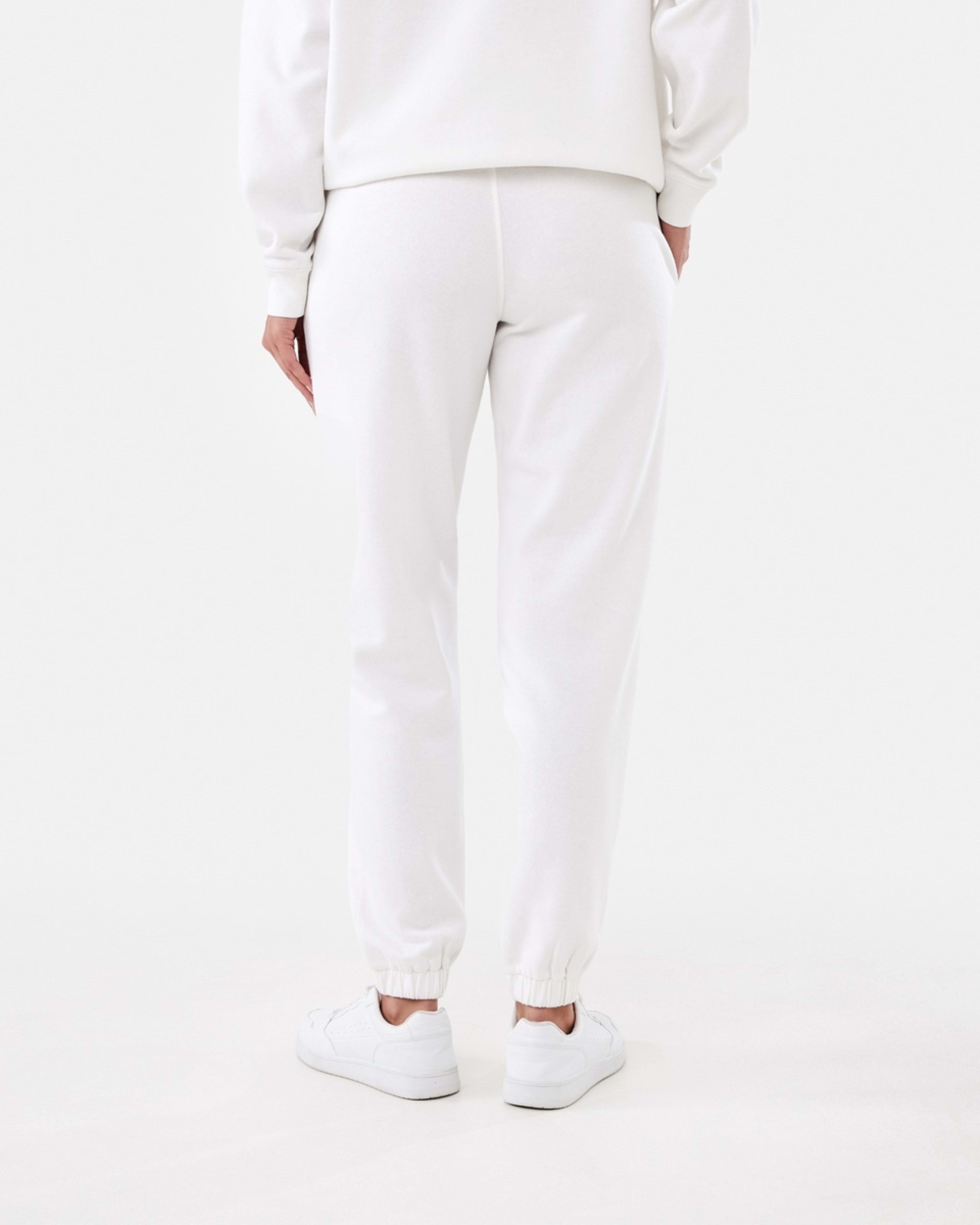 3 Active Womens Cuffed Trackpants ECRU, 3 of 5