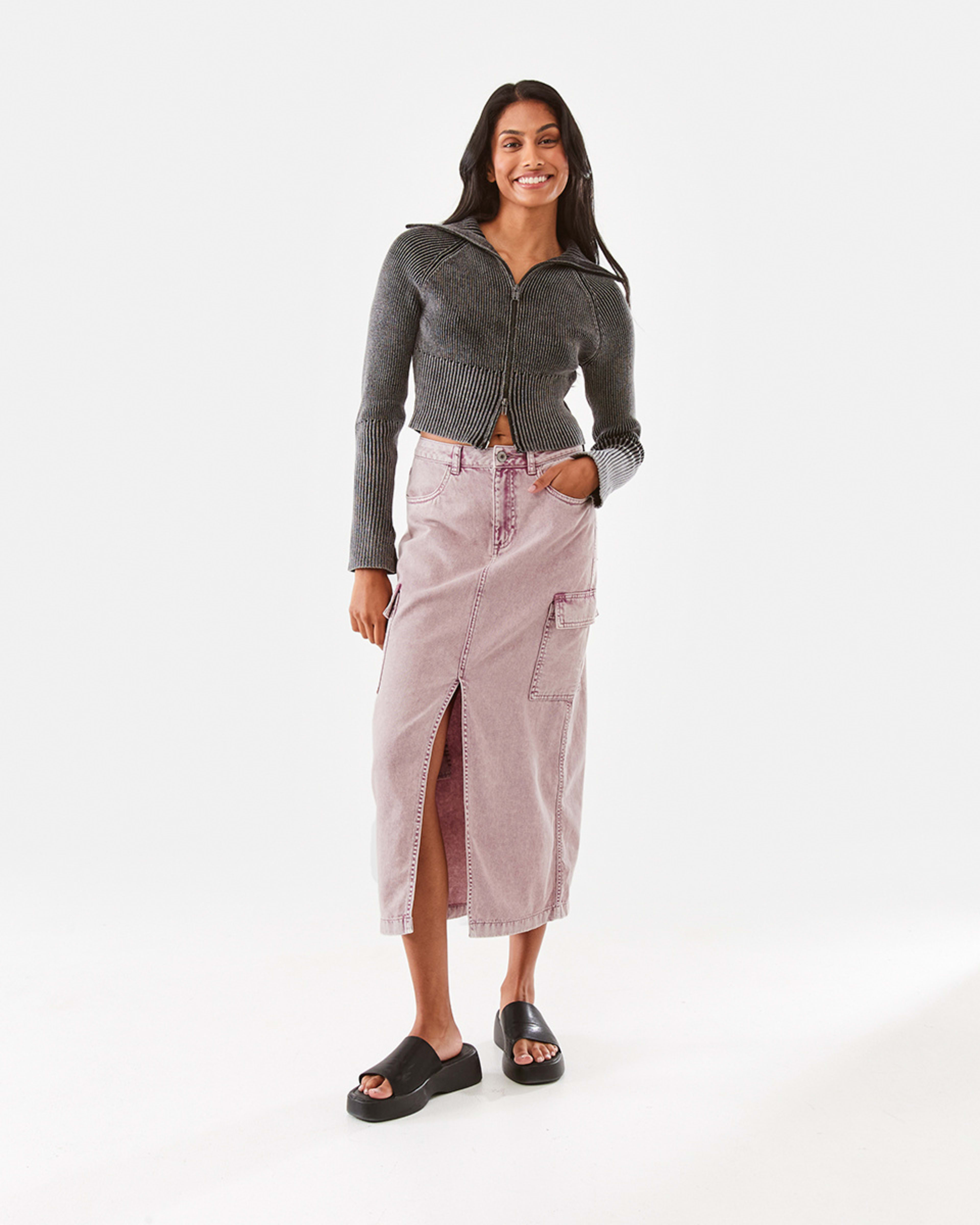 Denim Cargo Skirt Kmart