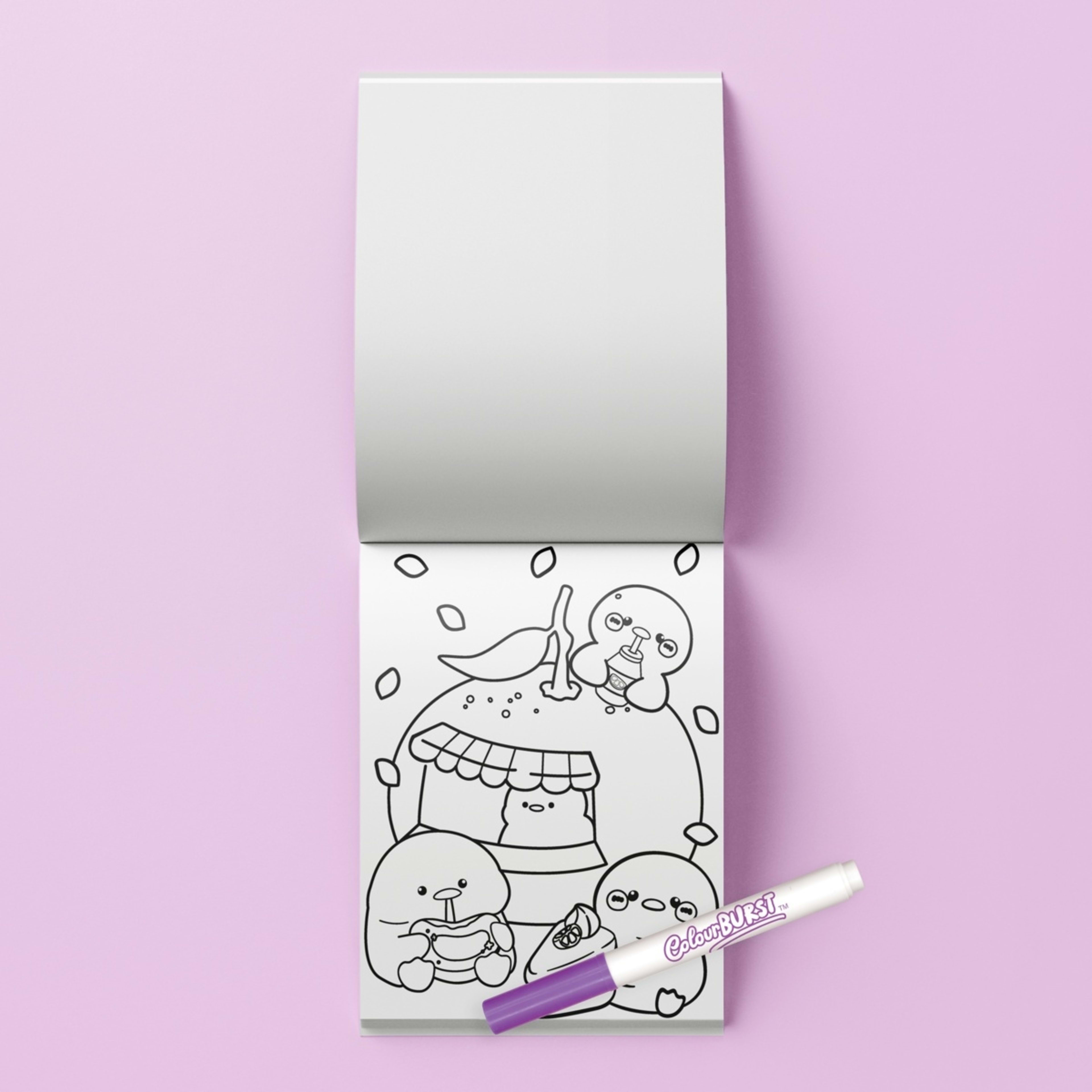 4 INKredibles Mess-Free ColourBurst Kawaii​ Activity Kit - Book, 4 of 6