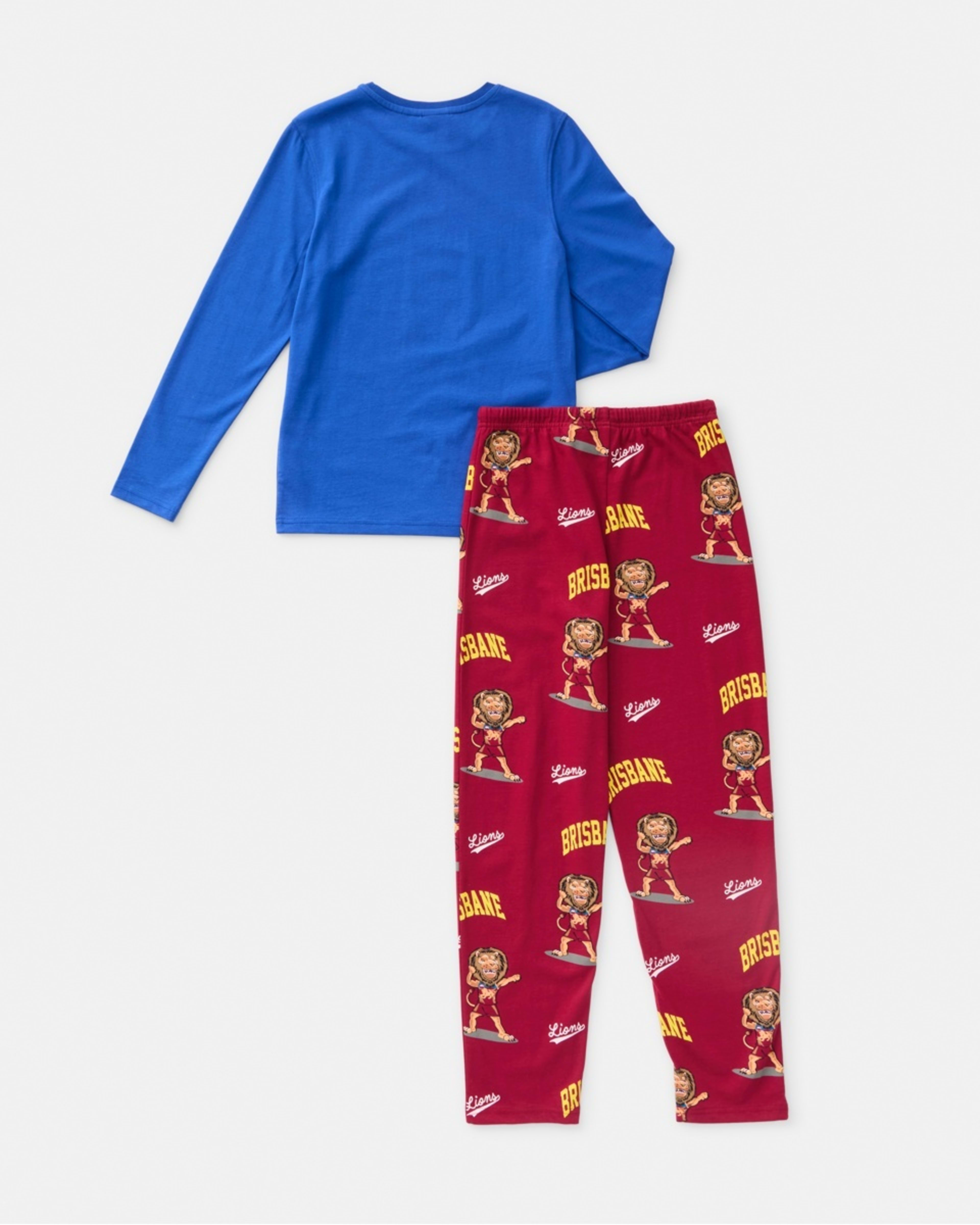 7 Official AFL Kids Pyjama Set Brisbane, 7 of 9