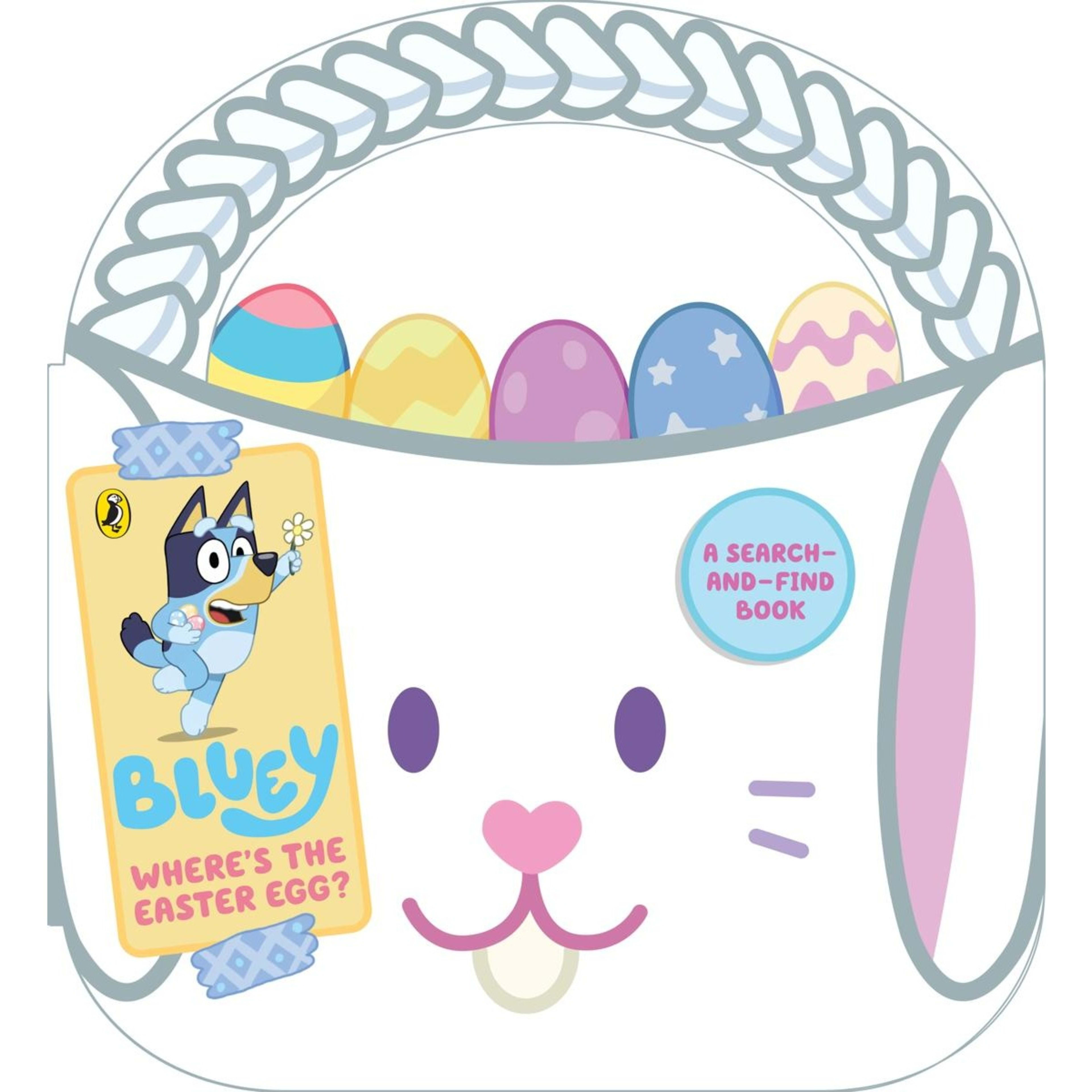 1 Bluey Where's The Easter Egg? - Book, 1 of 1