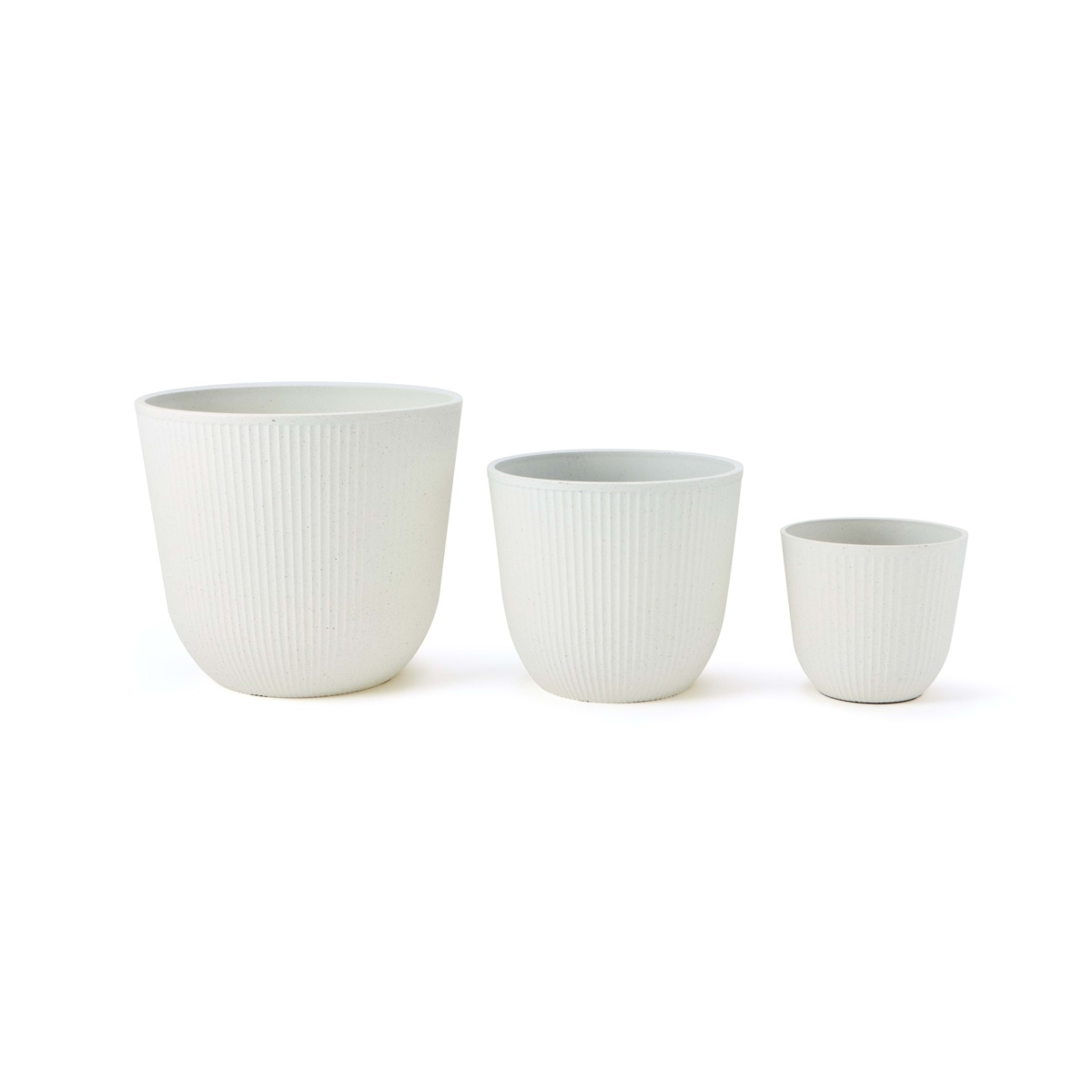 5 Set of 3 Linear Pots, 5 of 10