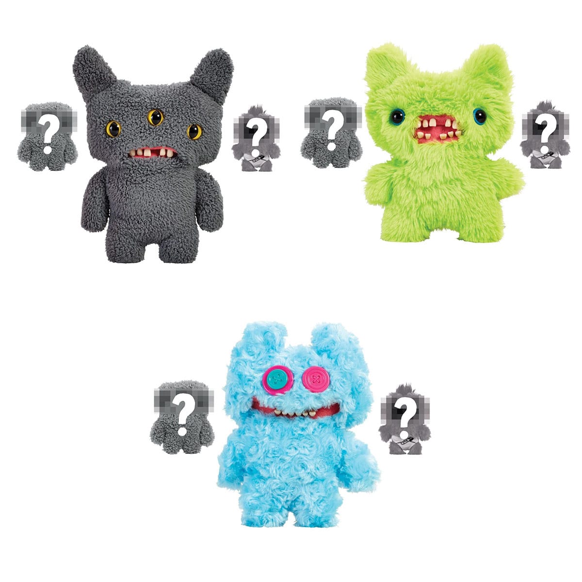 3 Pack Fuggler Funny Ugly Monster Family - Assorted - Kmart