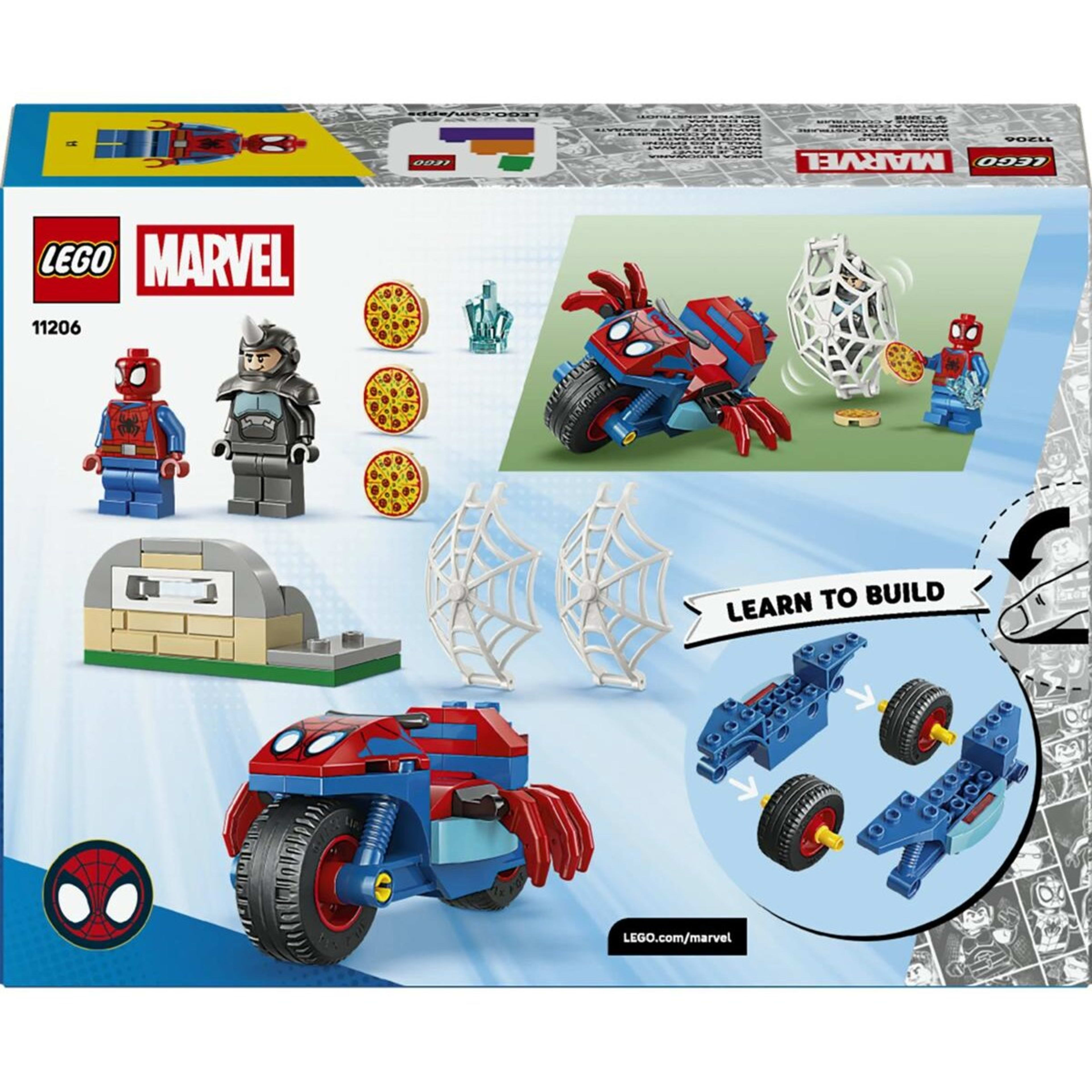 10 LEGO Spidey on his Motorcycle vs. Rhino 11206, 10 of 10