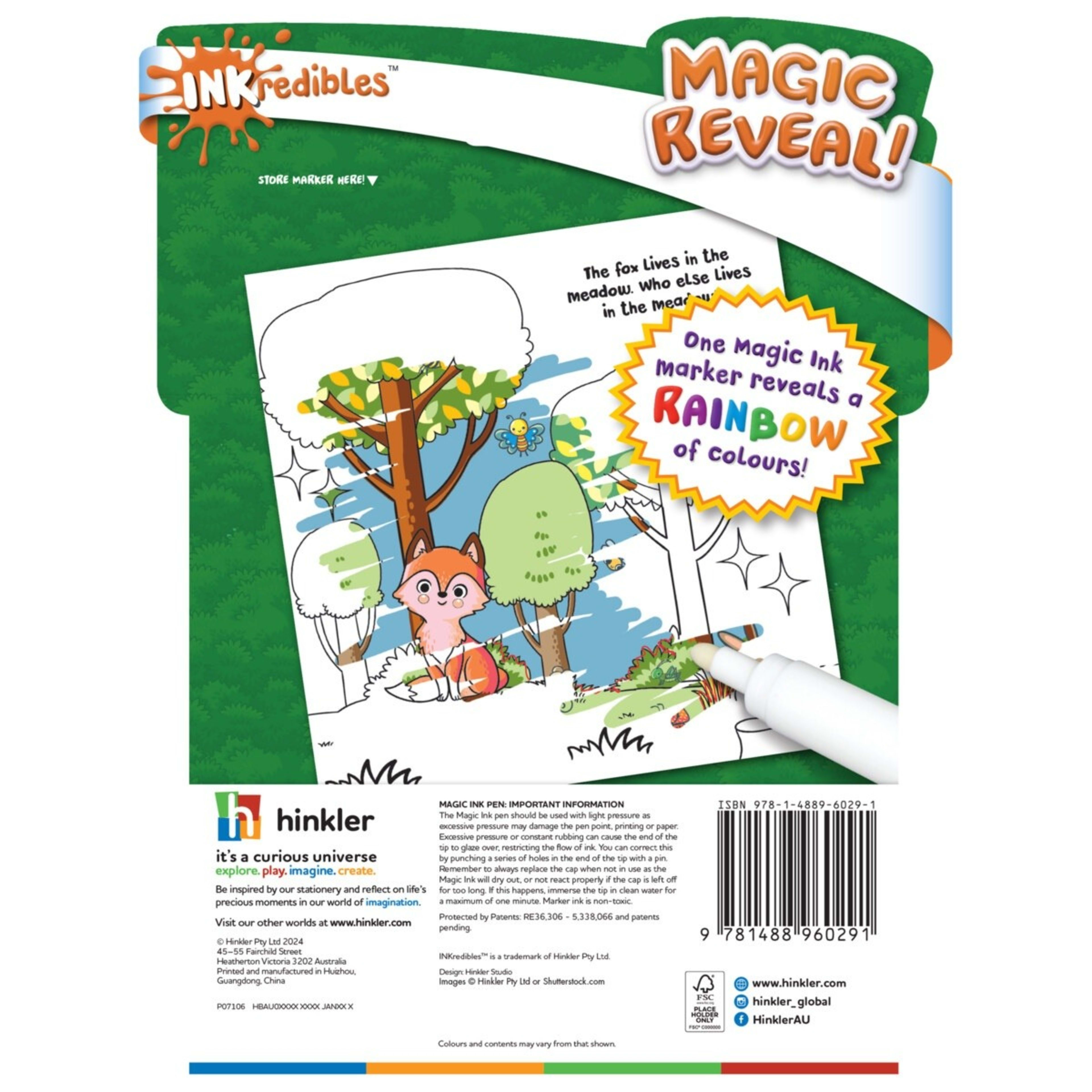 2 INKredibles Baby Animals Magic Ink Pictures - Book, 2 of 2
