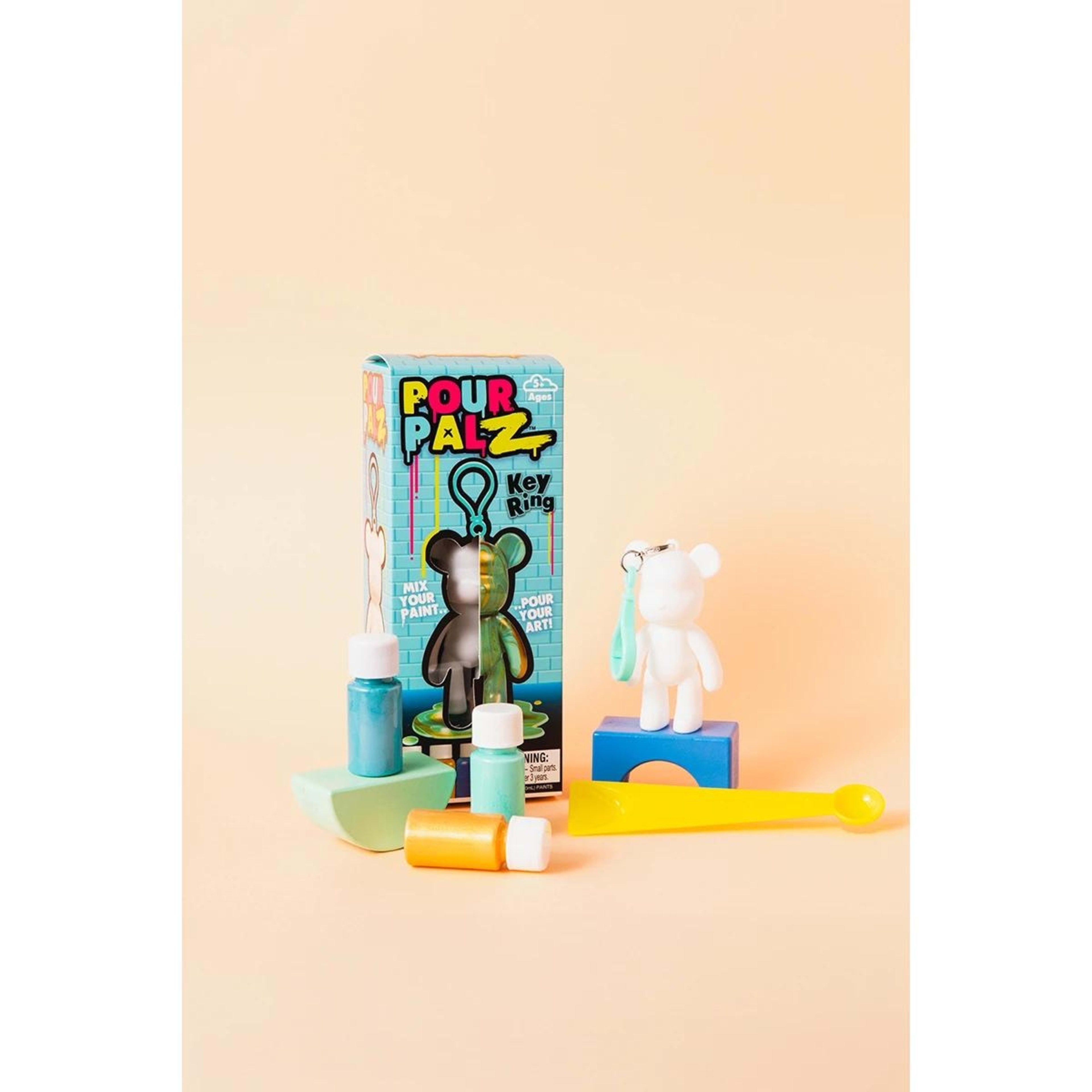 8 Pour PalZ Keyring - Assorted, 8 of 10