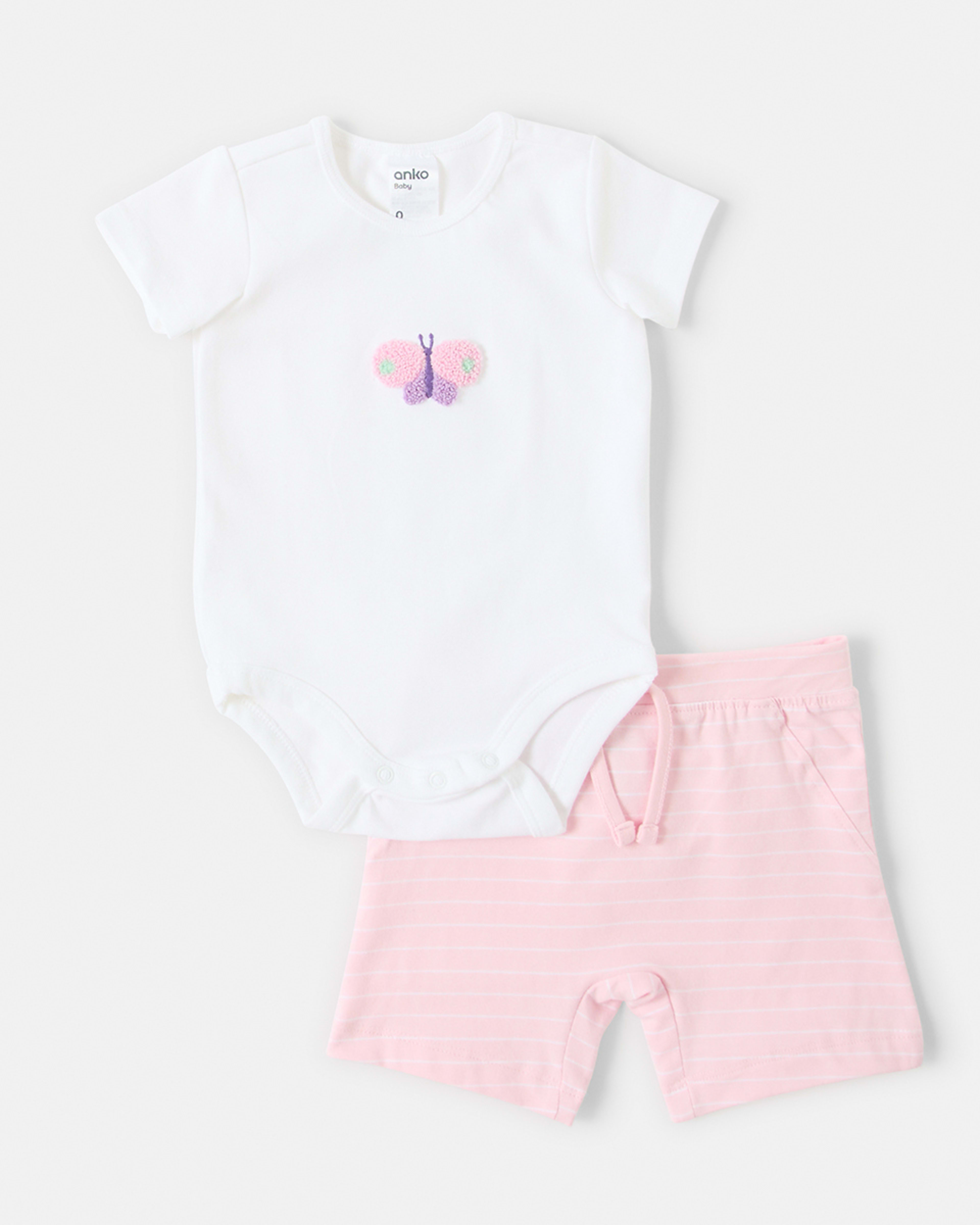 1 Shorts Set Butterfly, 1 of 6