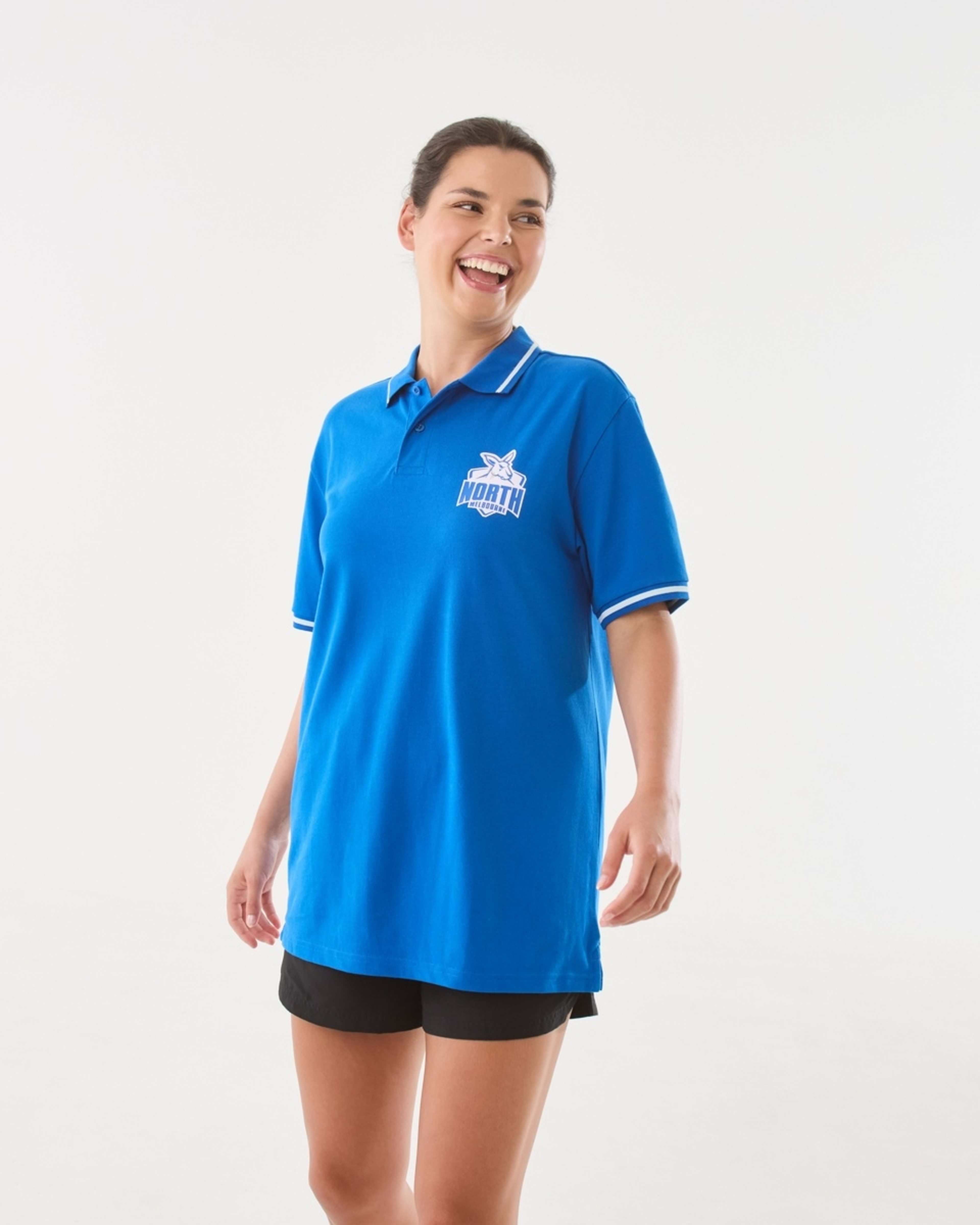 1 Official AFL Adult Polo Shirt Kangaroos, 1 of 6