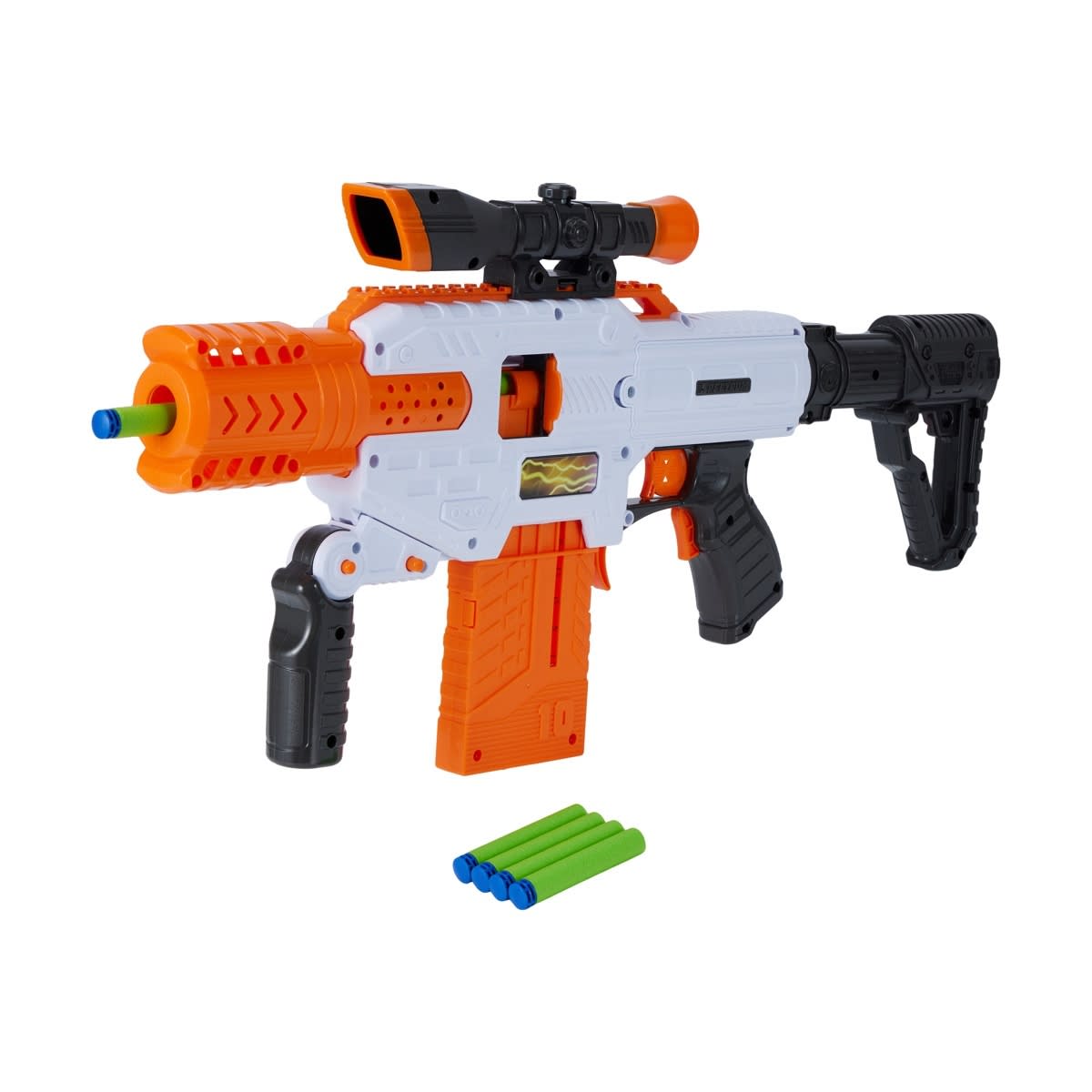 Spectrum 10X Motorized Clip-Fed Blaster - Kmart NZ