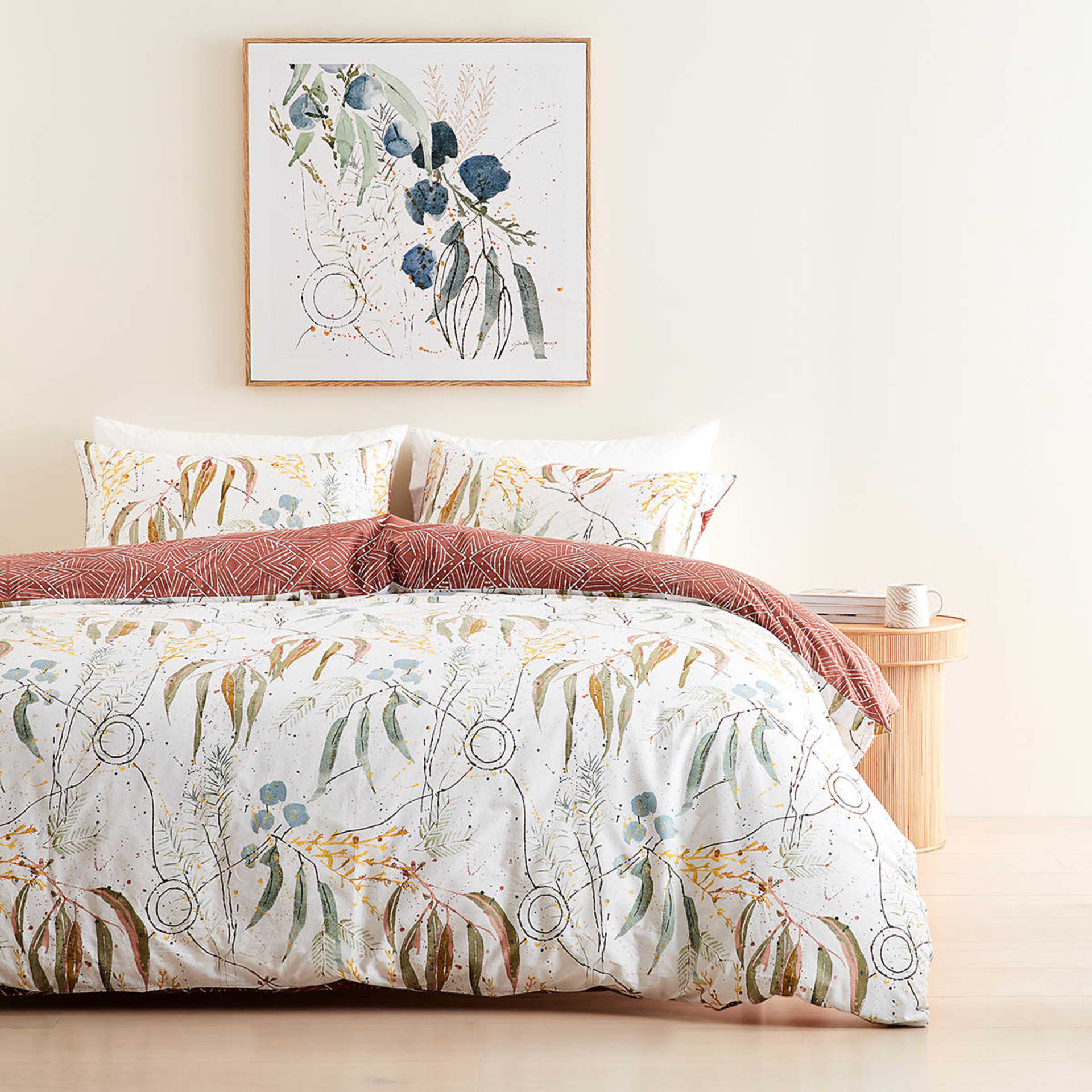 Waluwin Framed Canvas Kmart