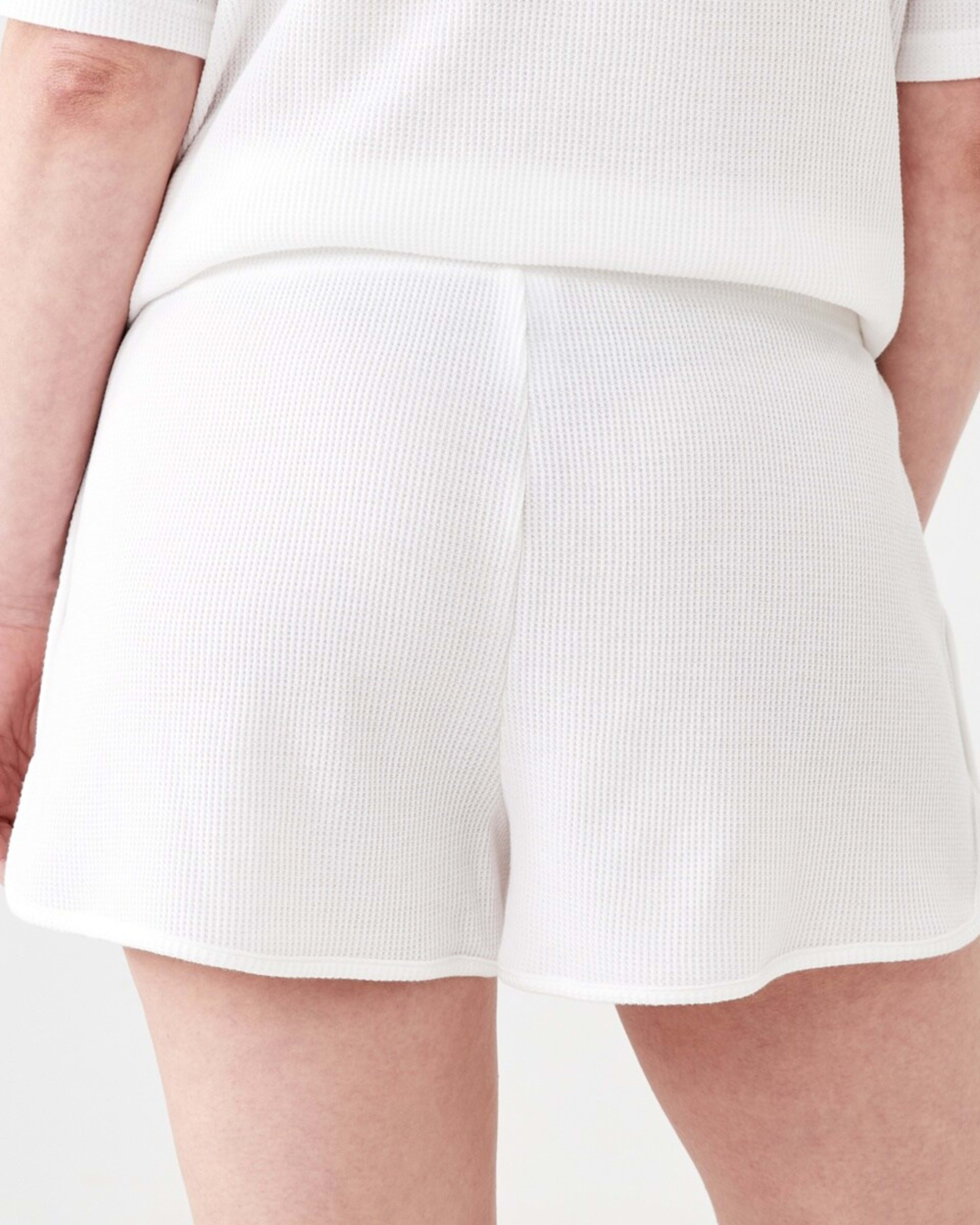 3 Waffle Shorts WHISPER WHITE, 3 of 6