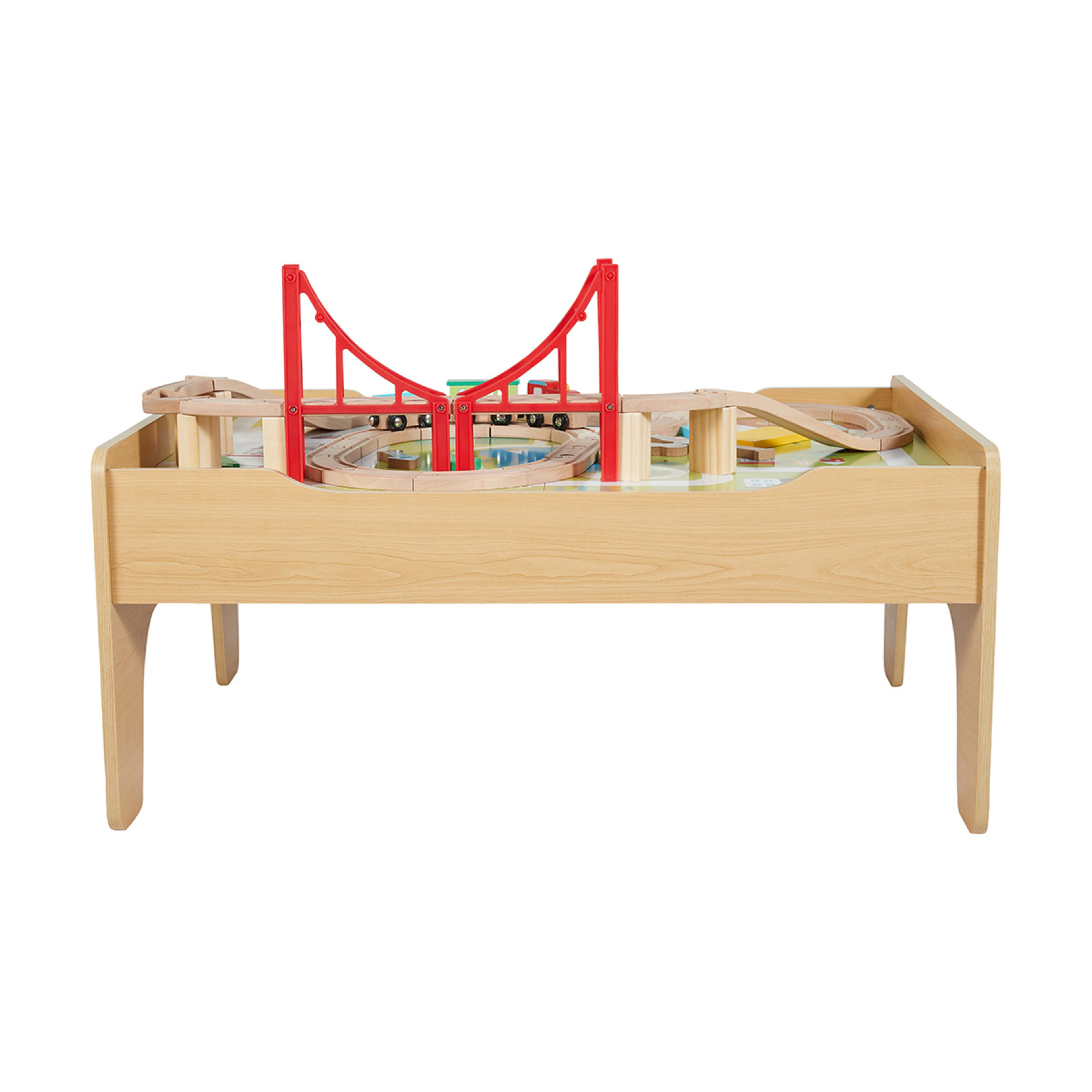 Wooden Train Table with Storage Kmart