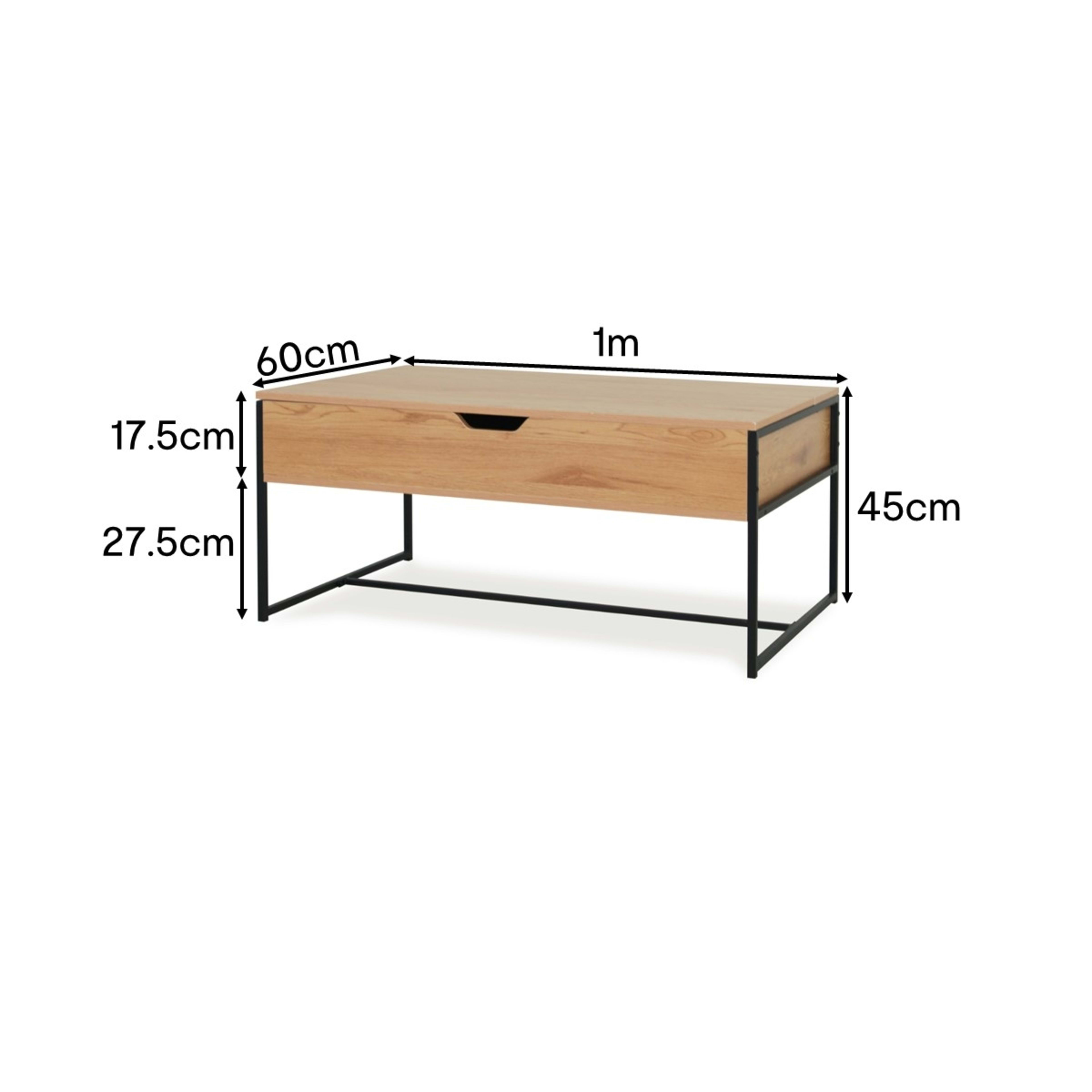 Blake Lift Up Coffee Table Kmart