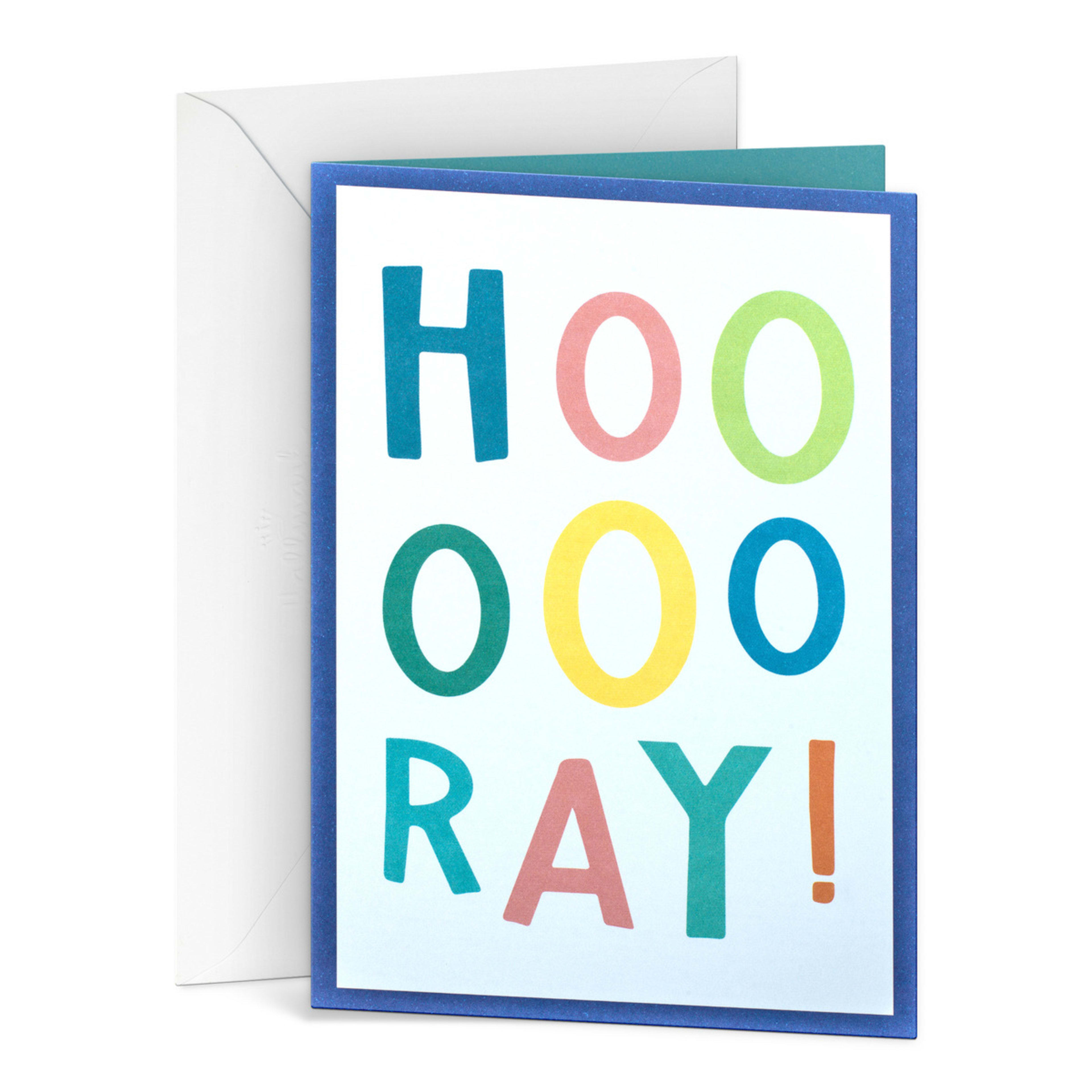 1 Hallmark Birthday Card - Hoo-ooo-ray!