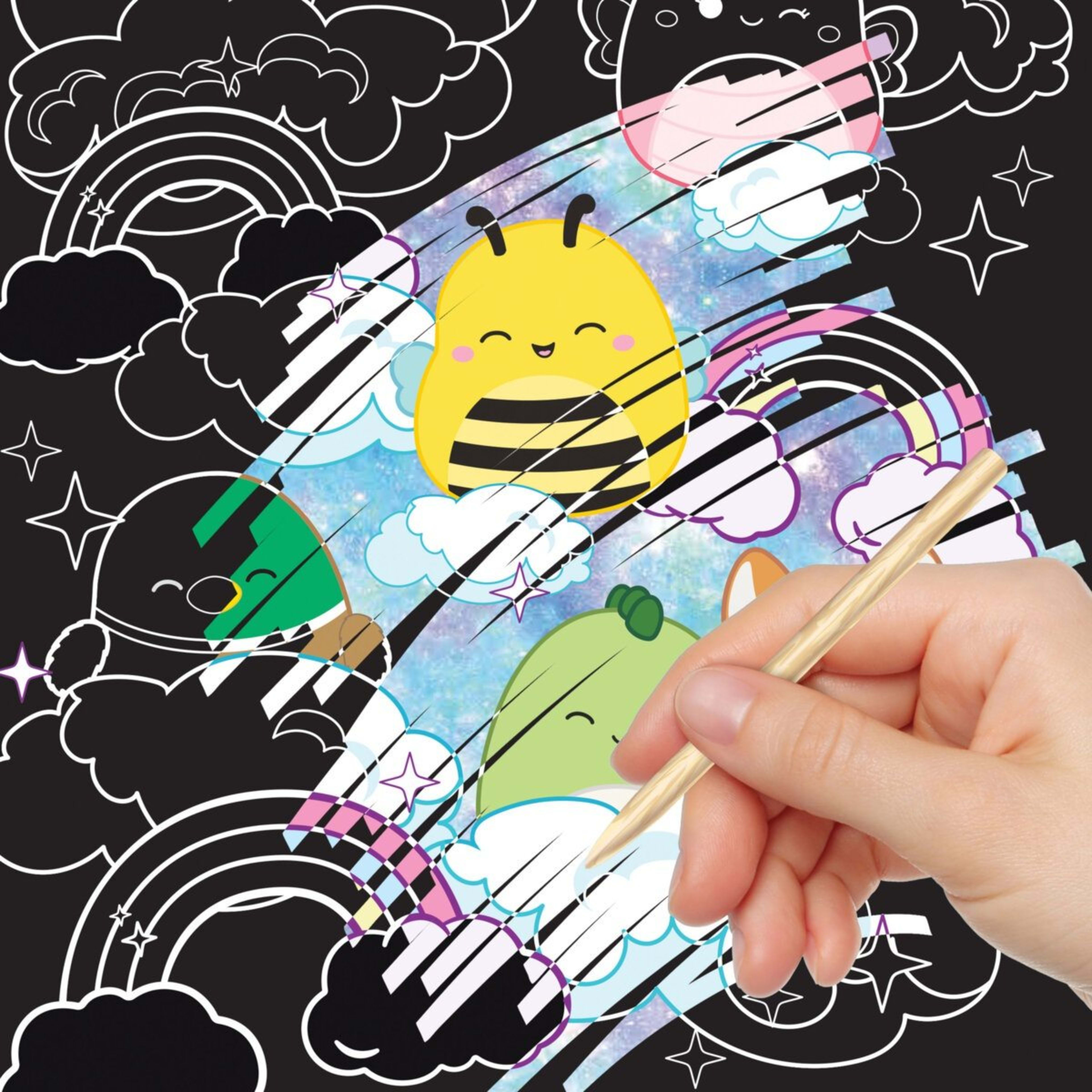 Original Squishmallows Etch Art Creations Book Kmart