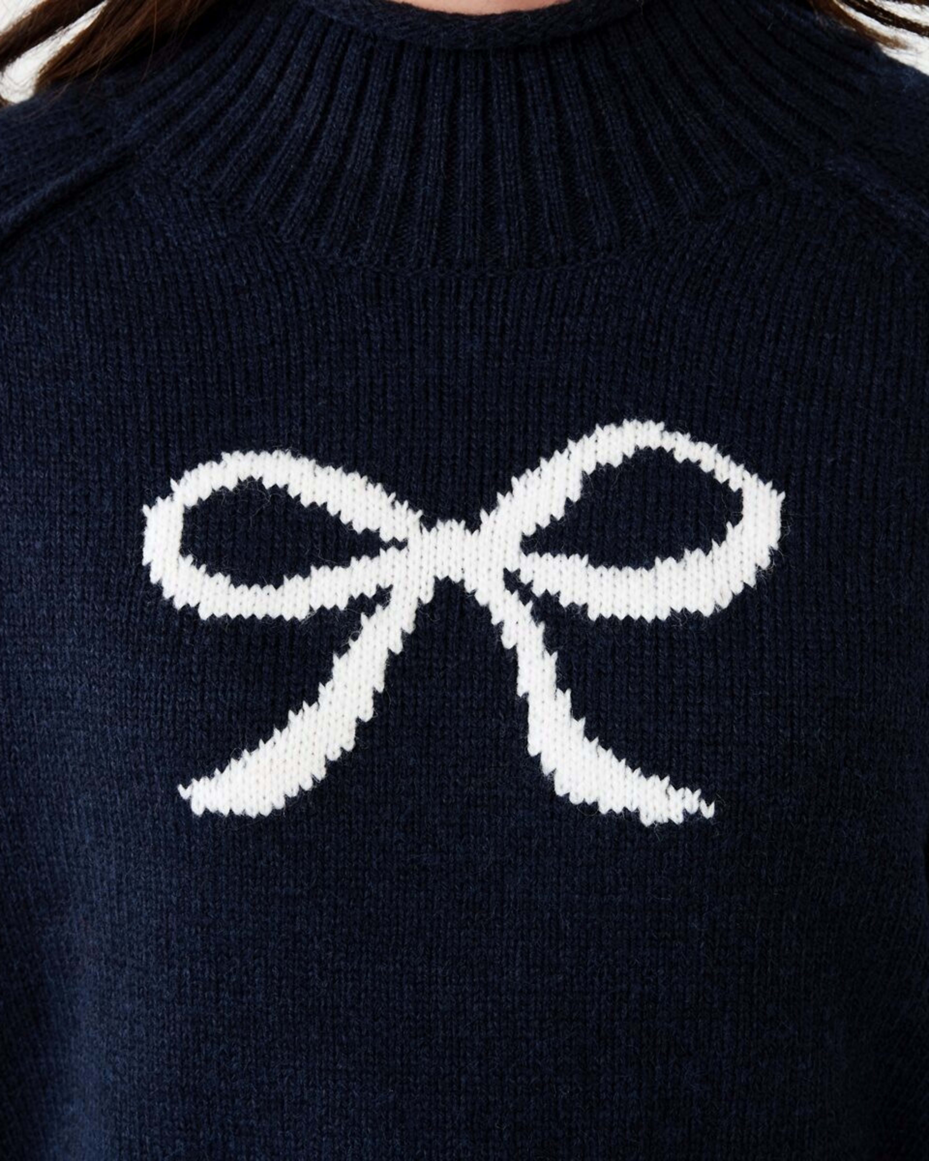 5 Jacquard Jumper Bow, 5 of 5