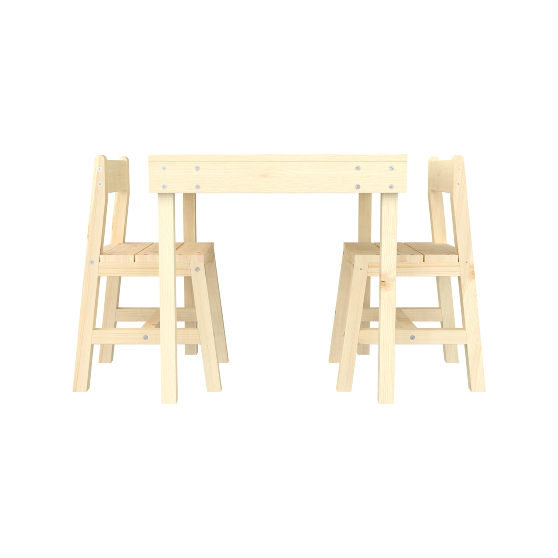 Wooden Table and Chairs - Kmart