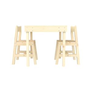 Wooden Table and Chairs - Kmart