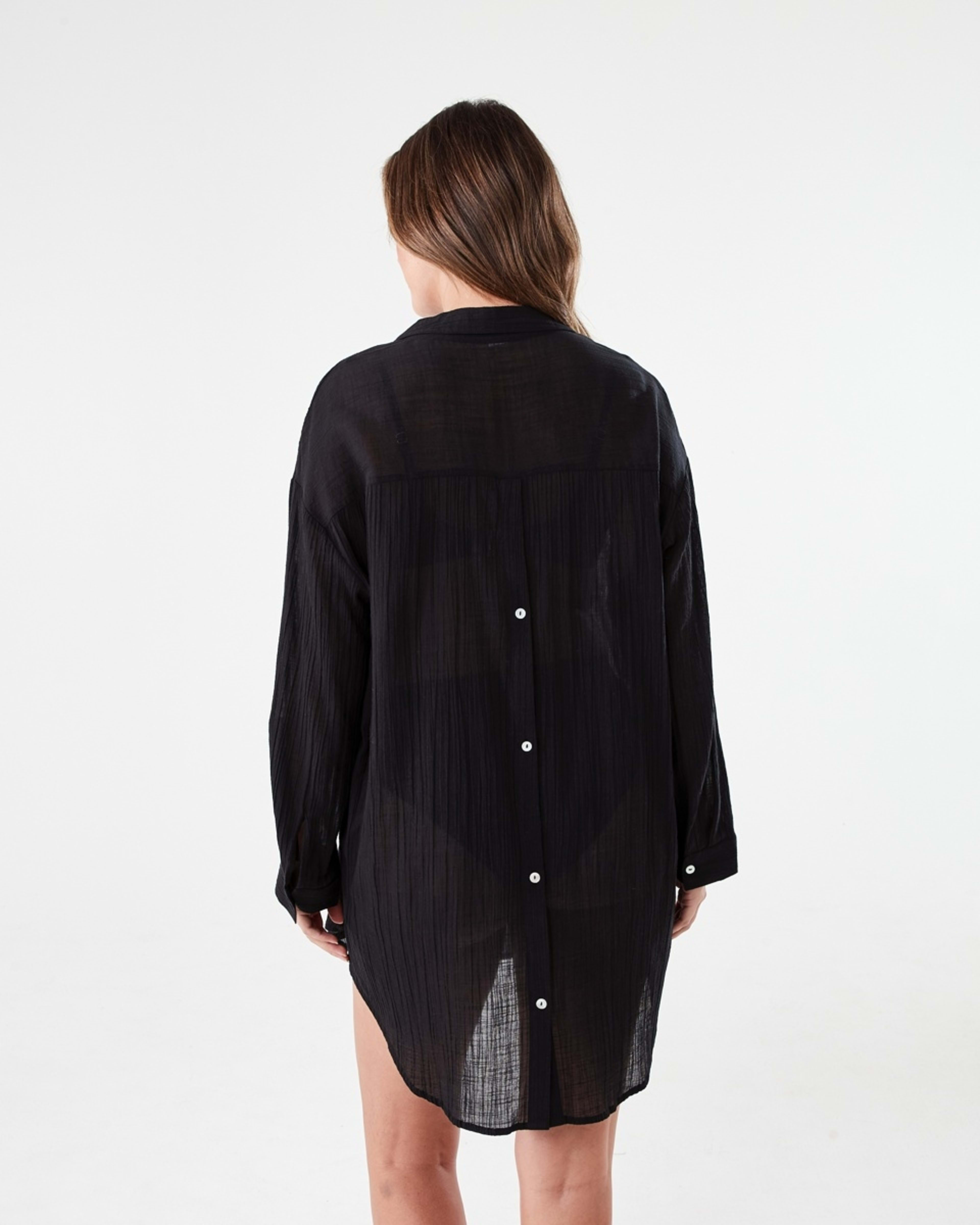 4 Cover Up Shirt BLACK, 4 of 9