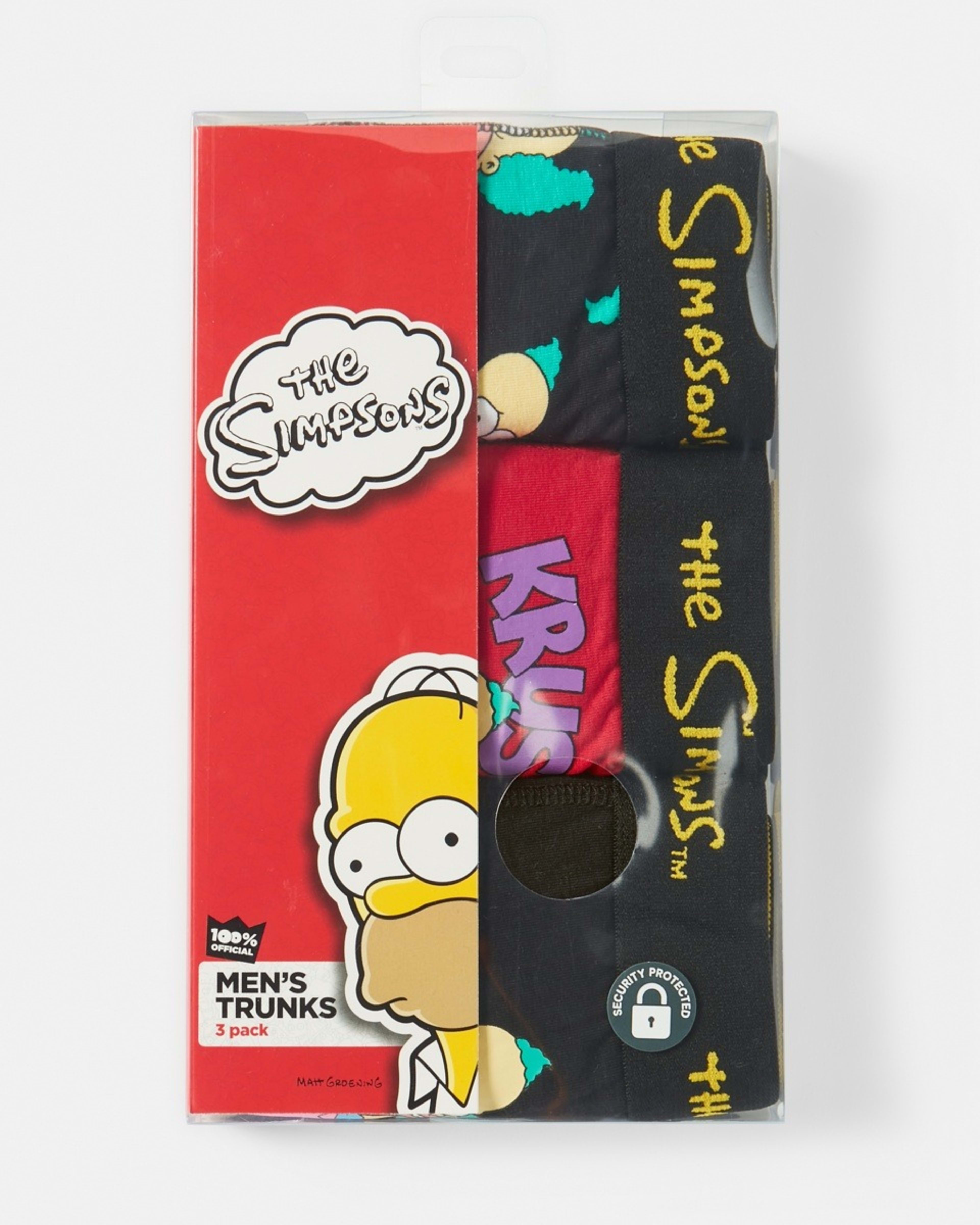 10 3 Pack The Simpsons Krusty License Trunks Krusty, 10 of 10