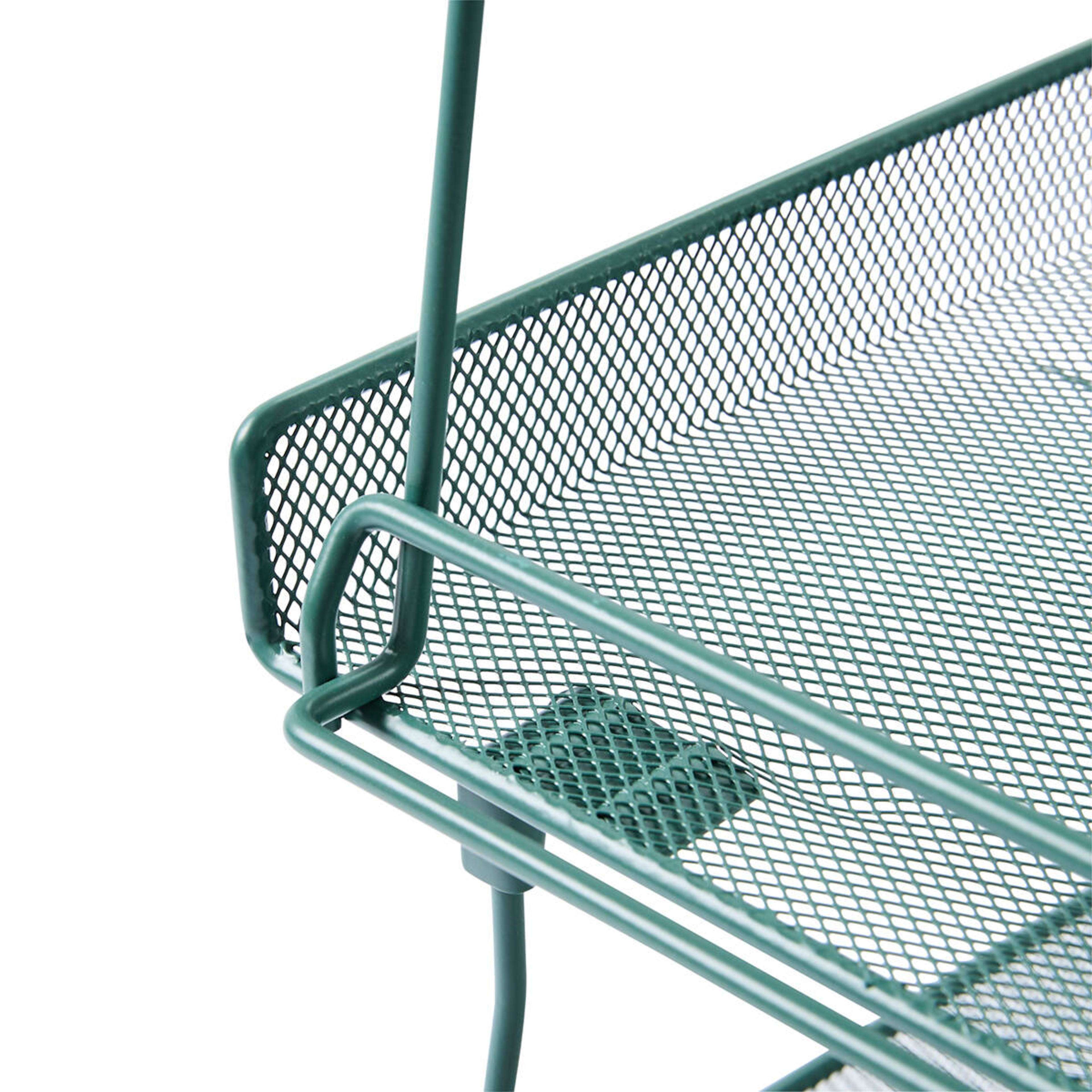 8 Stackable Wire Shoe Shelf - Green, 8 of 9