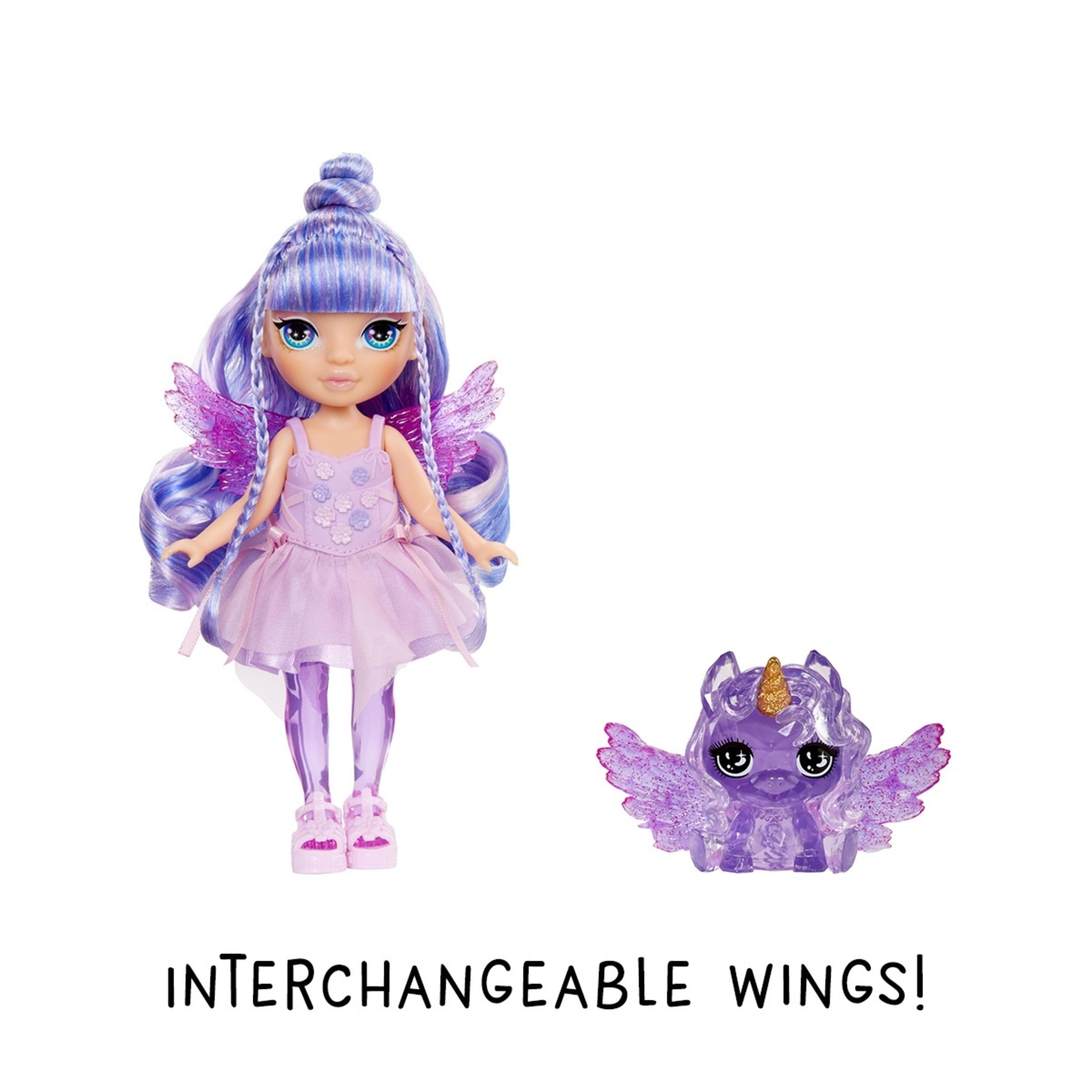 3 Rainbow High Littles: Rainbow Fantasy Fairies Doll Playset - Assorted, 3 of 6