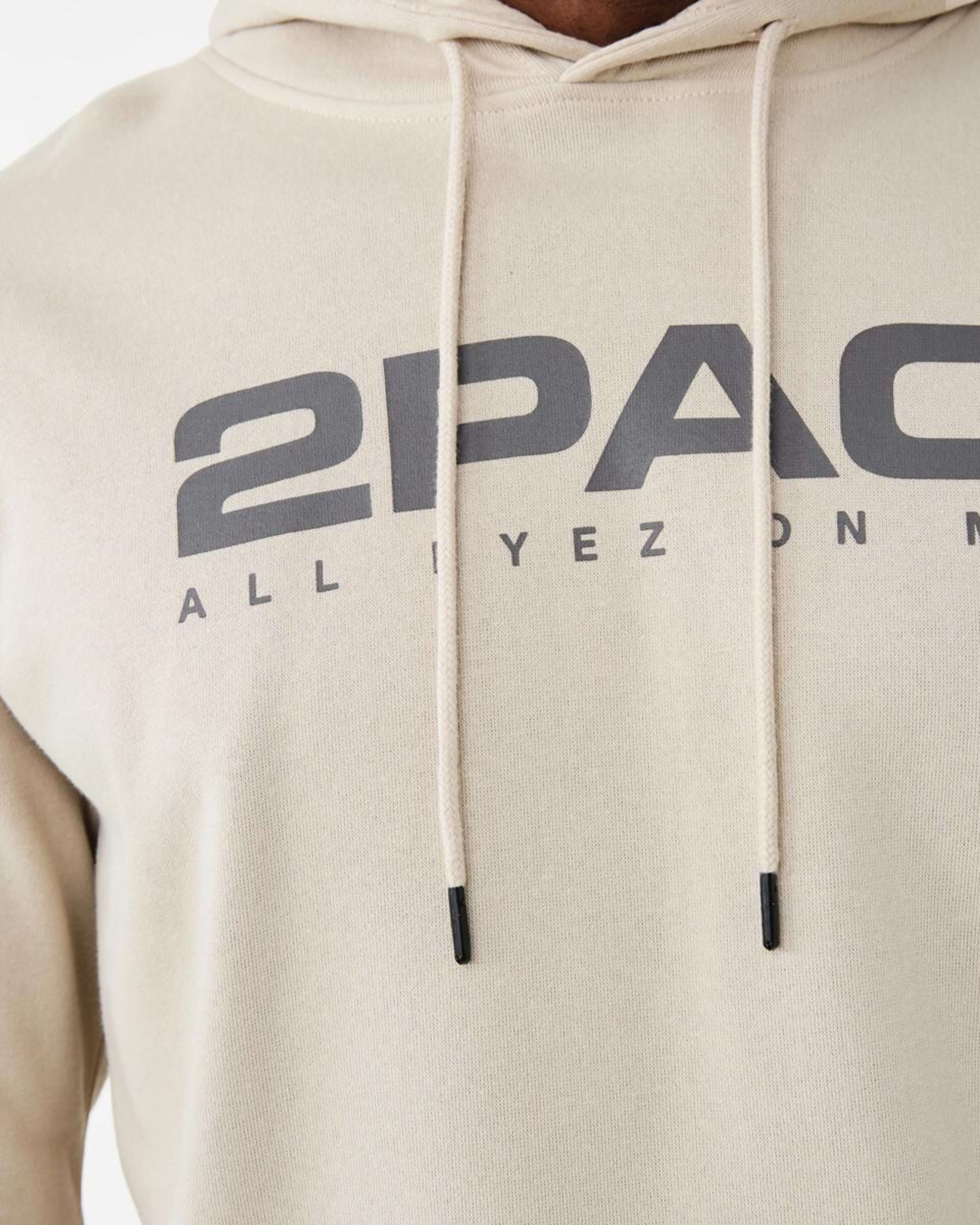6 Tupac License Hoodie NEUTRAL, 6 of 6