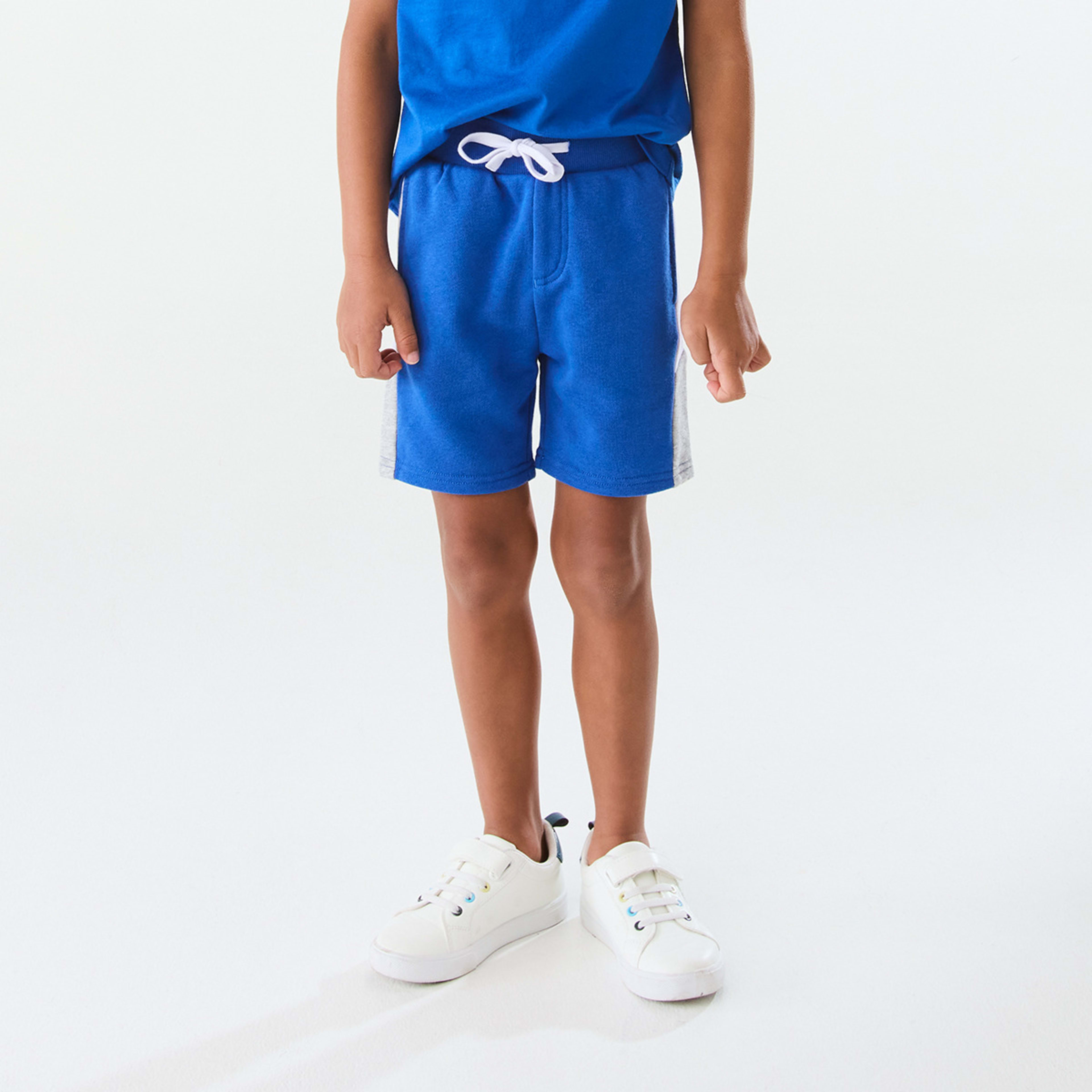 1 Panel Knit Shorts Nauticlblu, 1 of 7