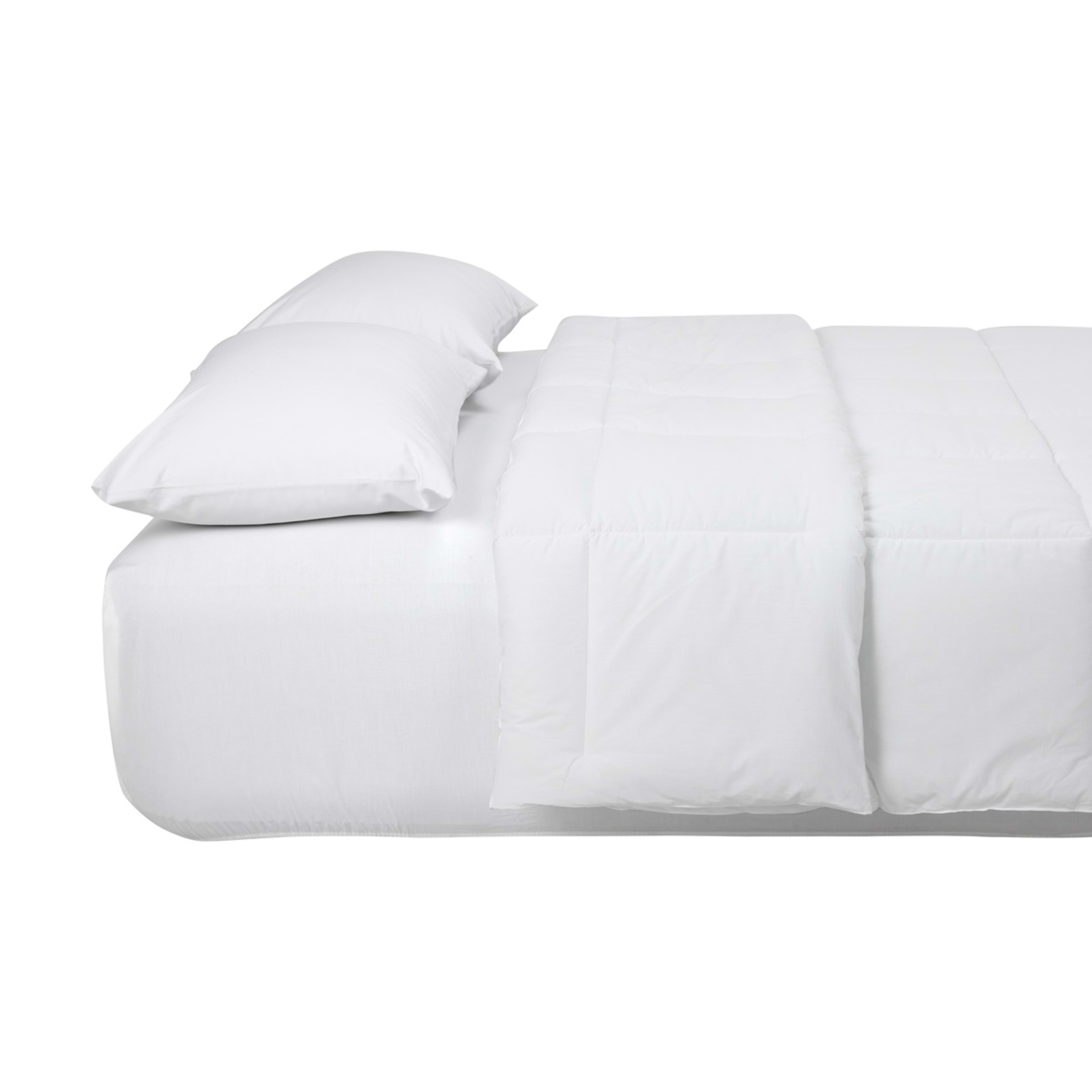4 Winter High Warmth Quilt - Queen Bed, White, 4 of 4