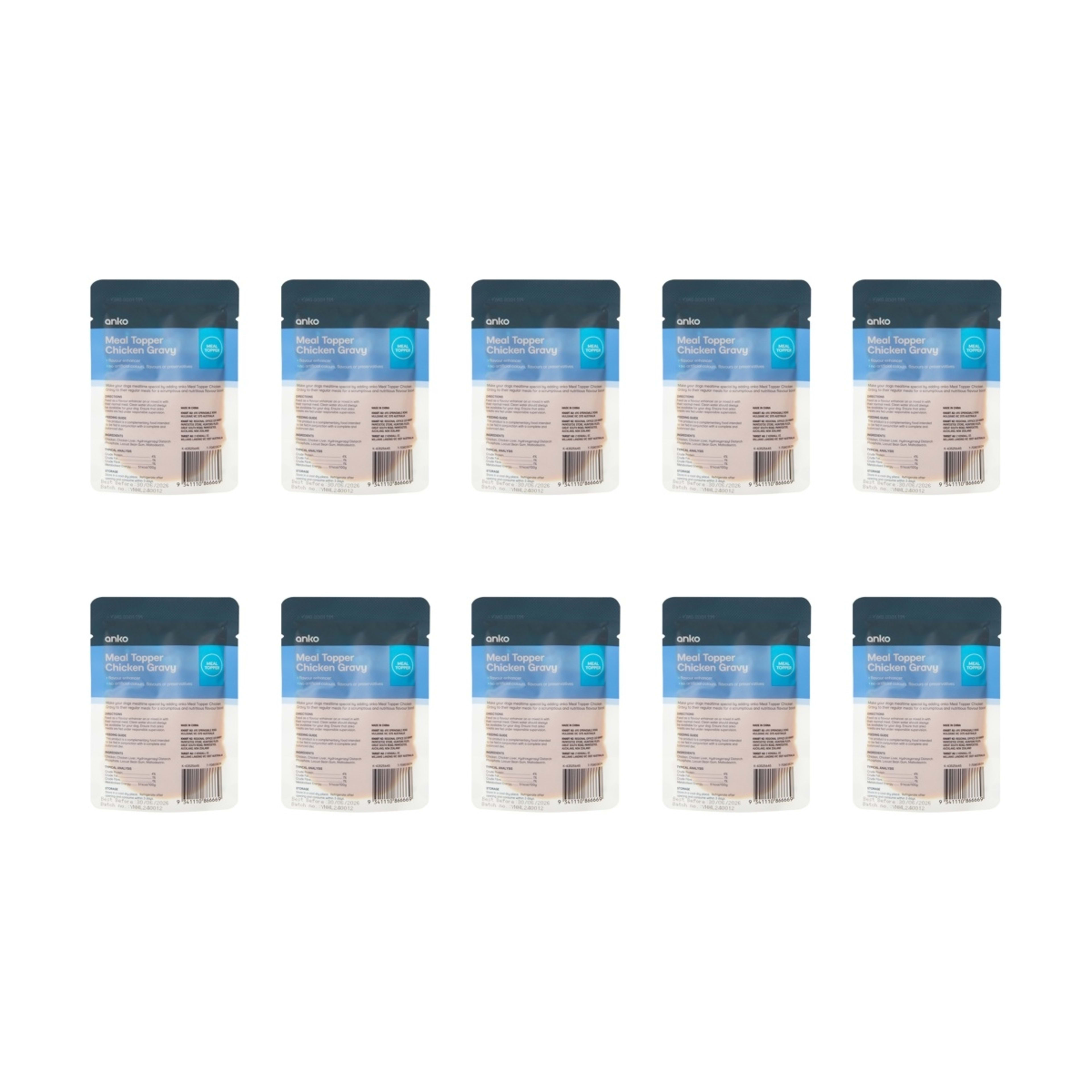 3 10 Pack Pet Treat Gravy Chicken, 3 of 4