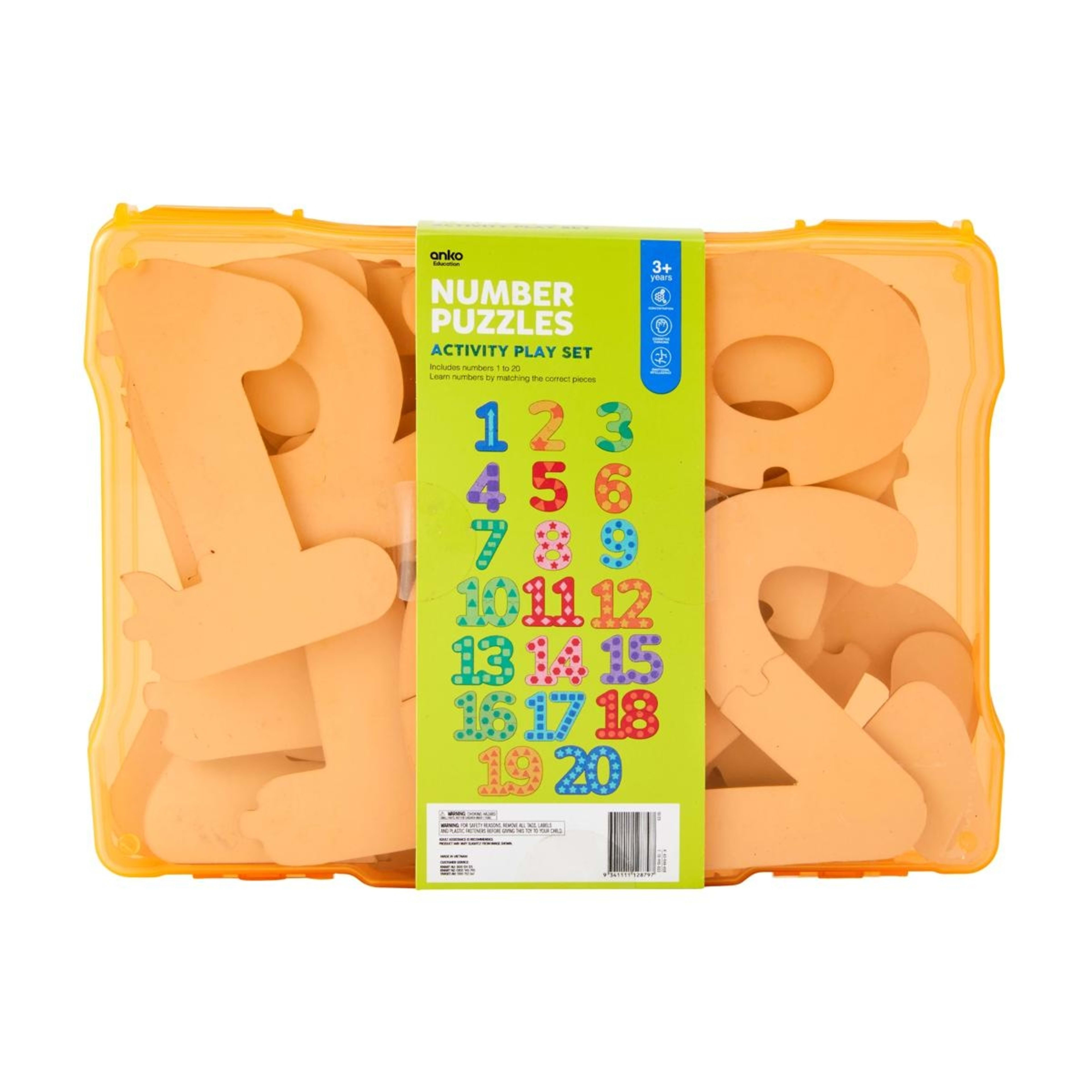 5 40 Piece Number Puzzles Activity Play Set, 5 of 5