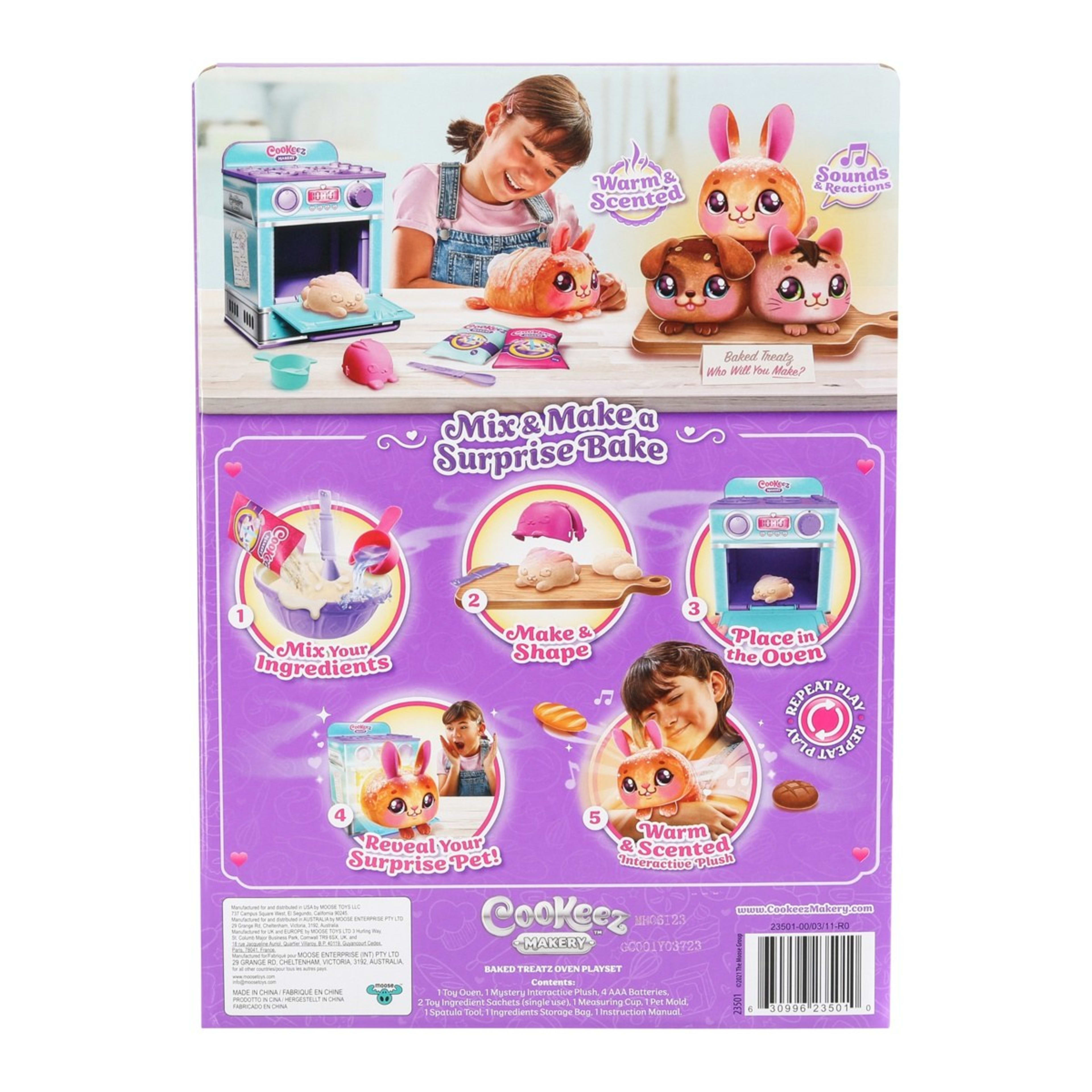 9 Cookeez Makery Oven Playset: Baked Treatz - Assorted, 9 of 9