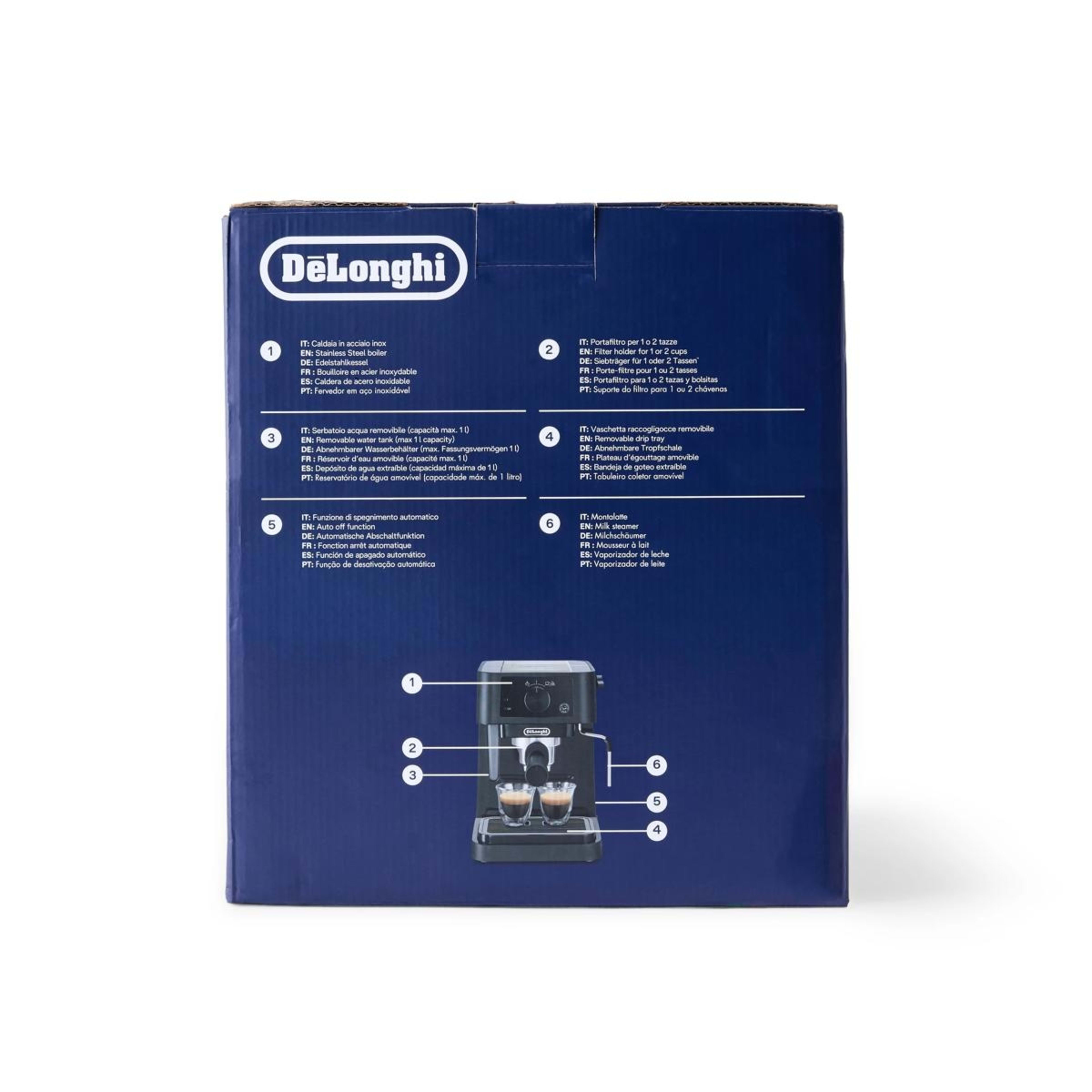 9 De'Longhi Stilosa Manual Pump Coffee Machine, 9 of 9