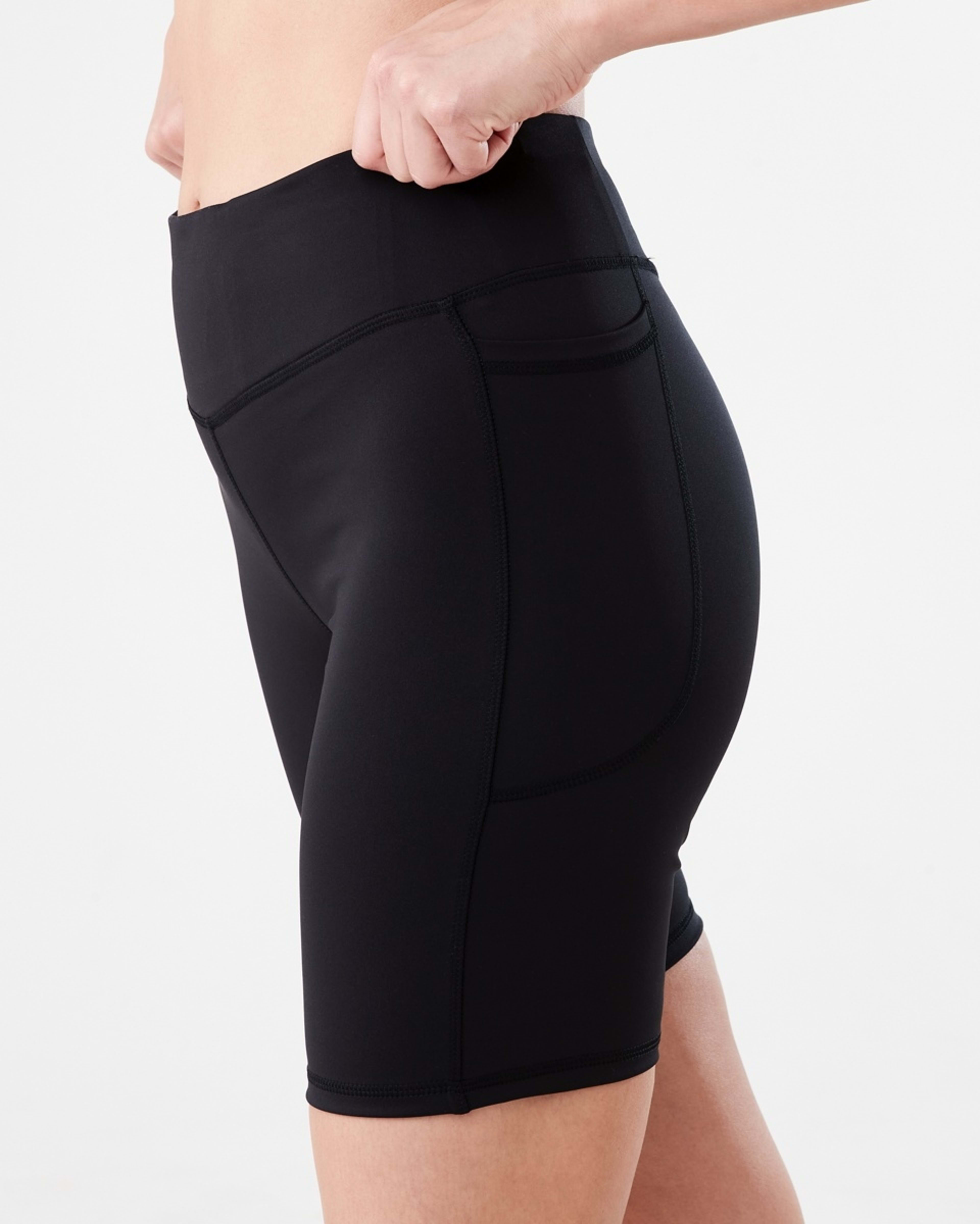 2 Active Womens Bike Shorts BLACK, 2 of 6