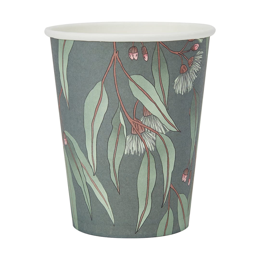 24 Pack Botanical Paper Cups Kmart