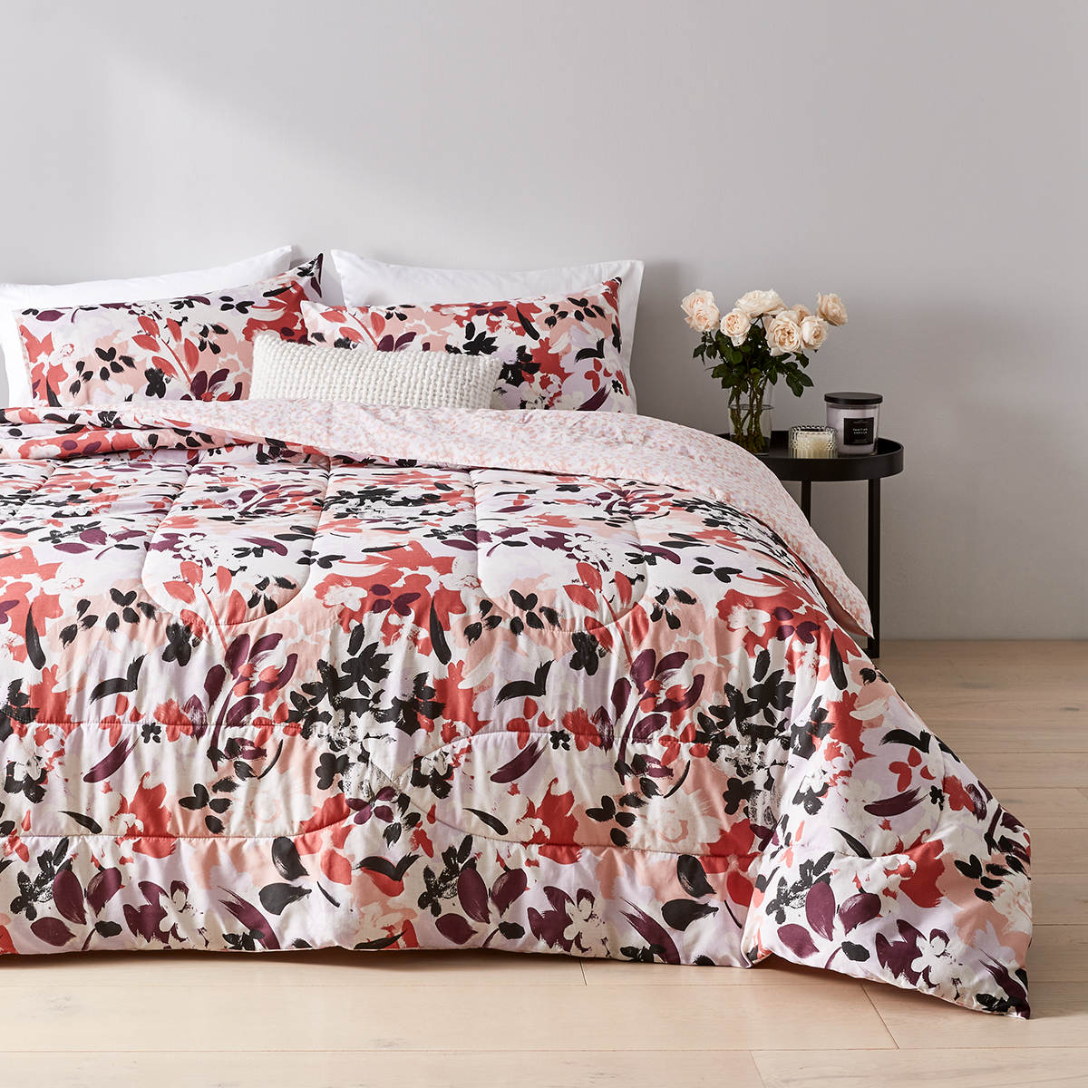 broderie anglaise bedding cream