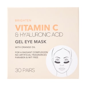 30 Pack Brighten Gel Eye Mask - Vitamin C and Hyaluronic Acid